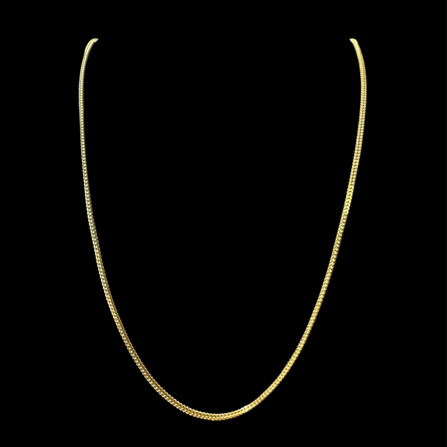 14K FRANCO HOLLOW CHAIN (4GR 1.8MM 22")