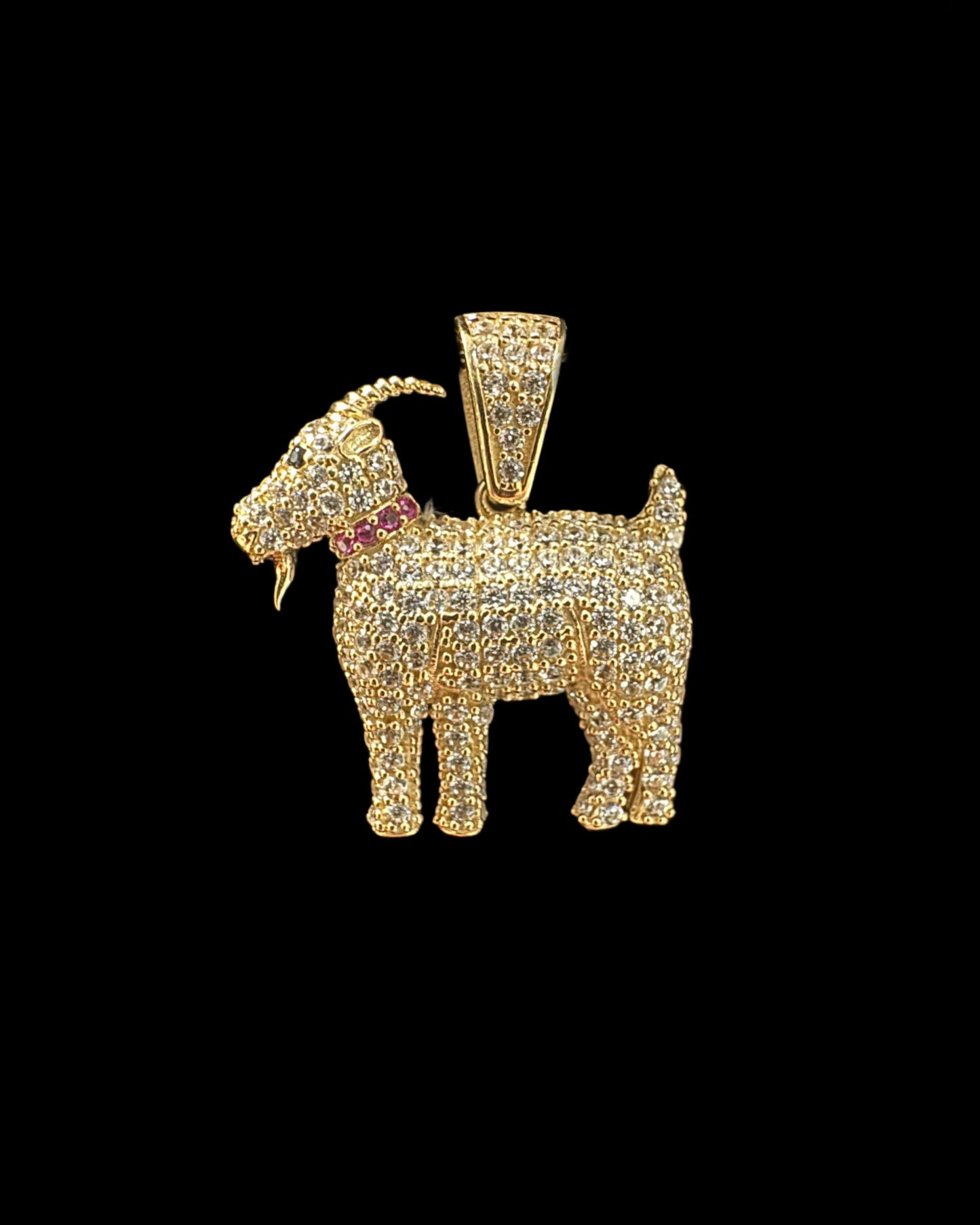 PENDANT CABRA FULL CZ 3.6GR 14K
