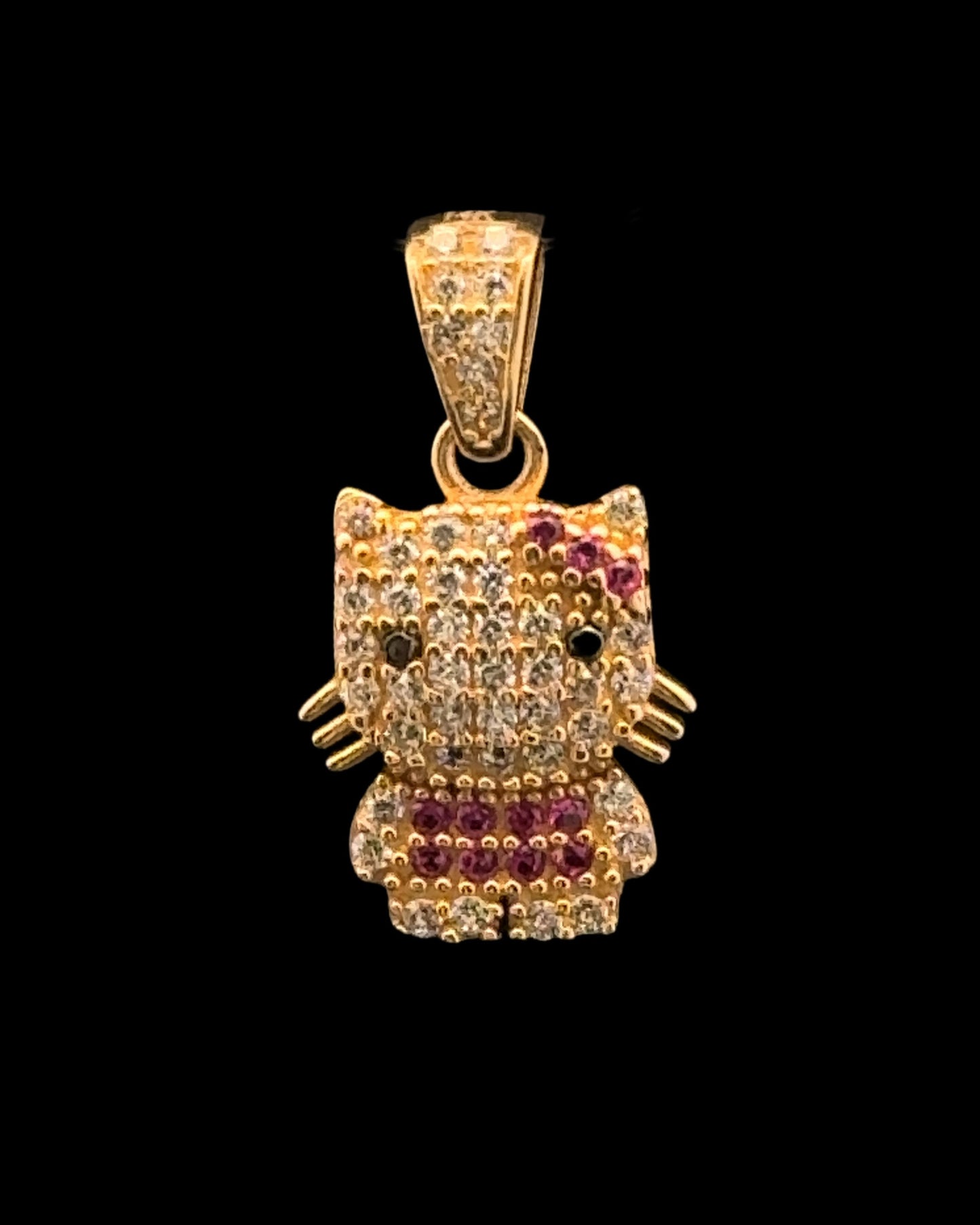 PENDANT HELLO KITTY CZ 1.4GR 14K