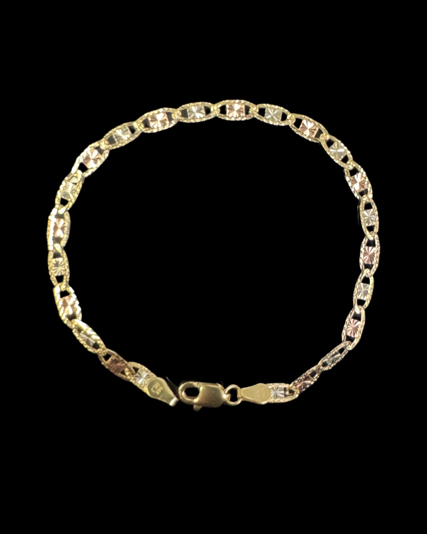 BRACELET VT 3 TONOS 3.2GR 3.4MM 14K 7"