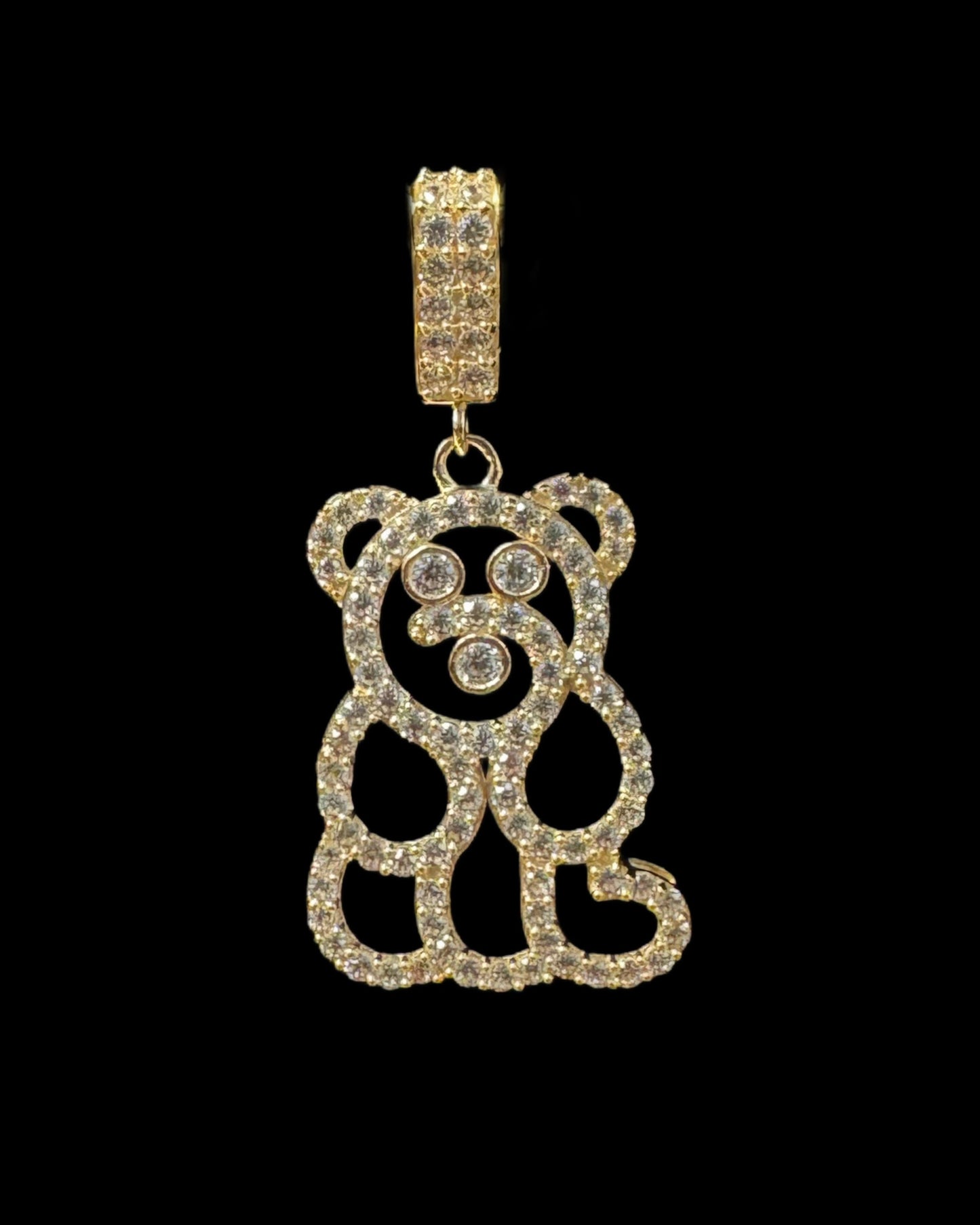 PENDANT OSO CZ 3.2GR 14K
