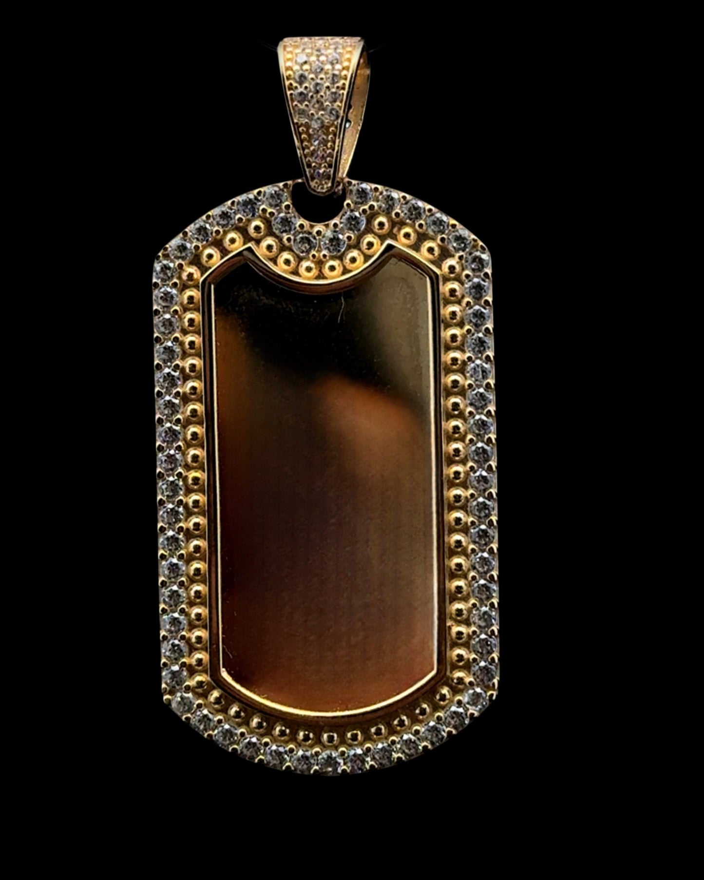 PICTURE PENDANT RECTANGULAR 7.7GR 14K