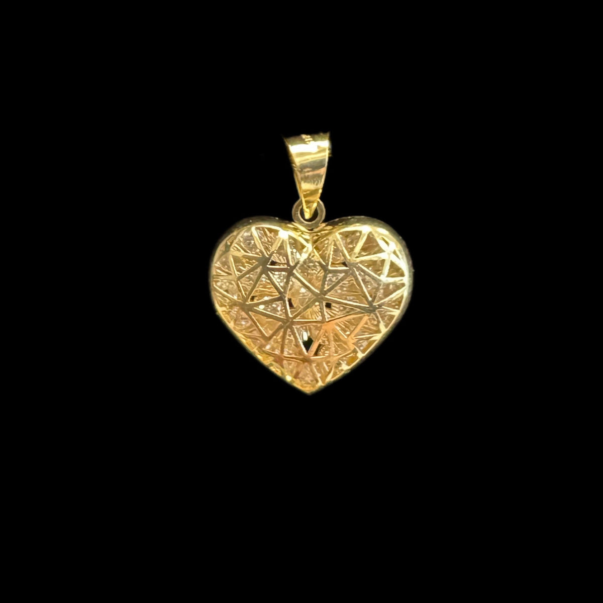 14K GOLD HEART PENDANT (1.7GR)