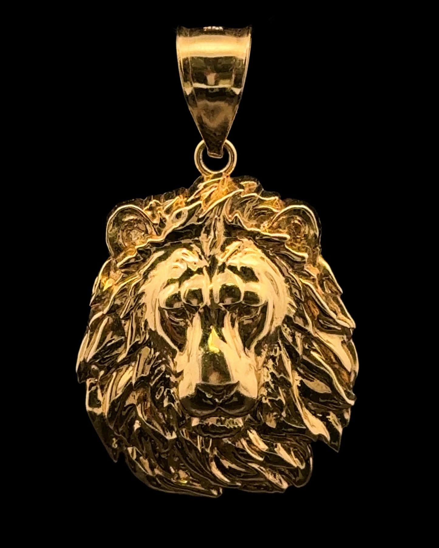 PENDANT LEON RELIEVE SMALL 3.1GR 14K