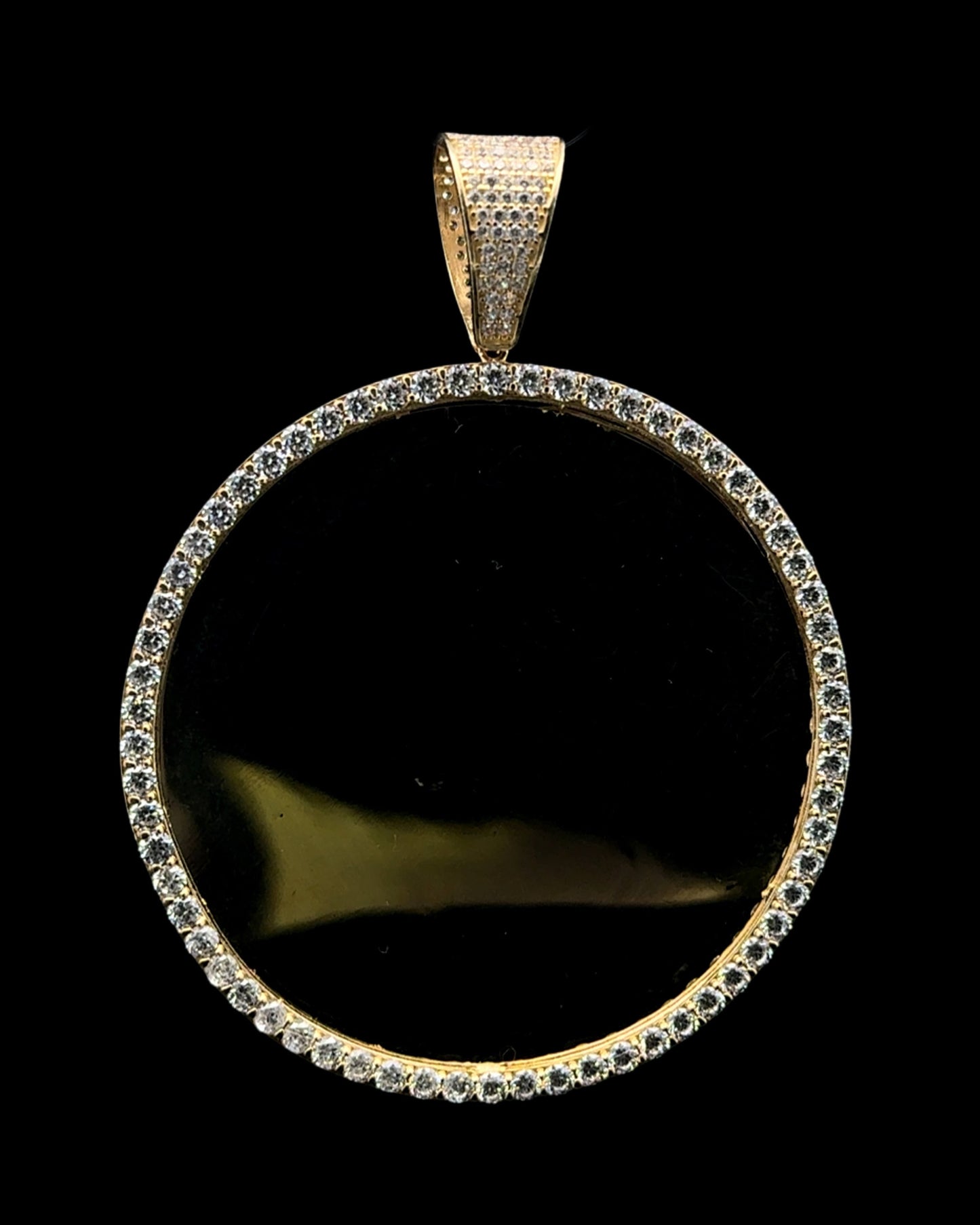PICTURE PENDANT CZ 16.2GR 14K