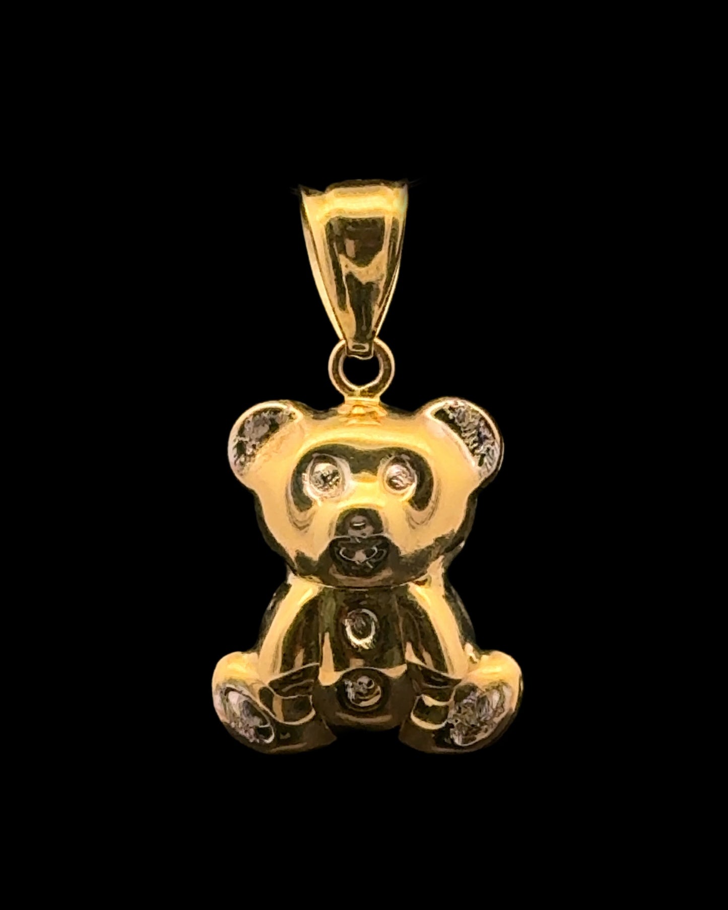 PENDANT OSO LISO 2.1GR 14K