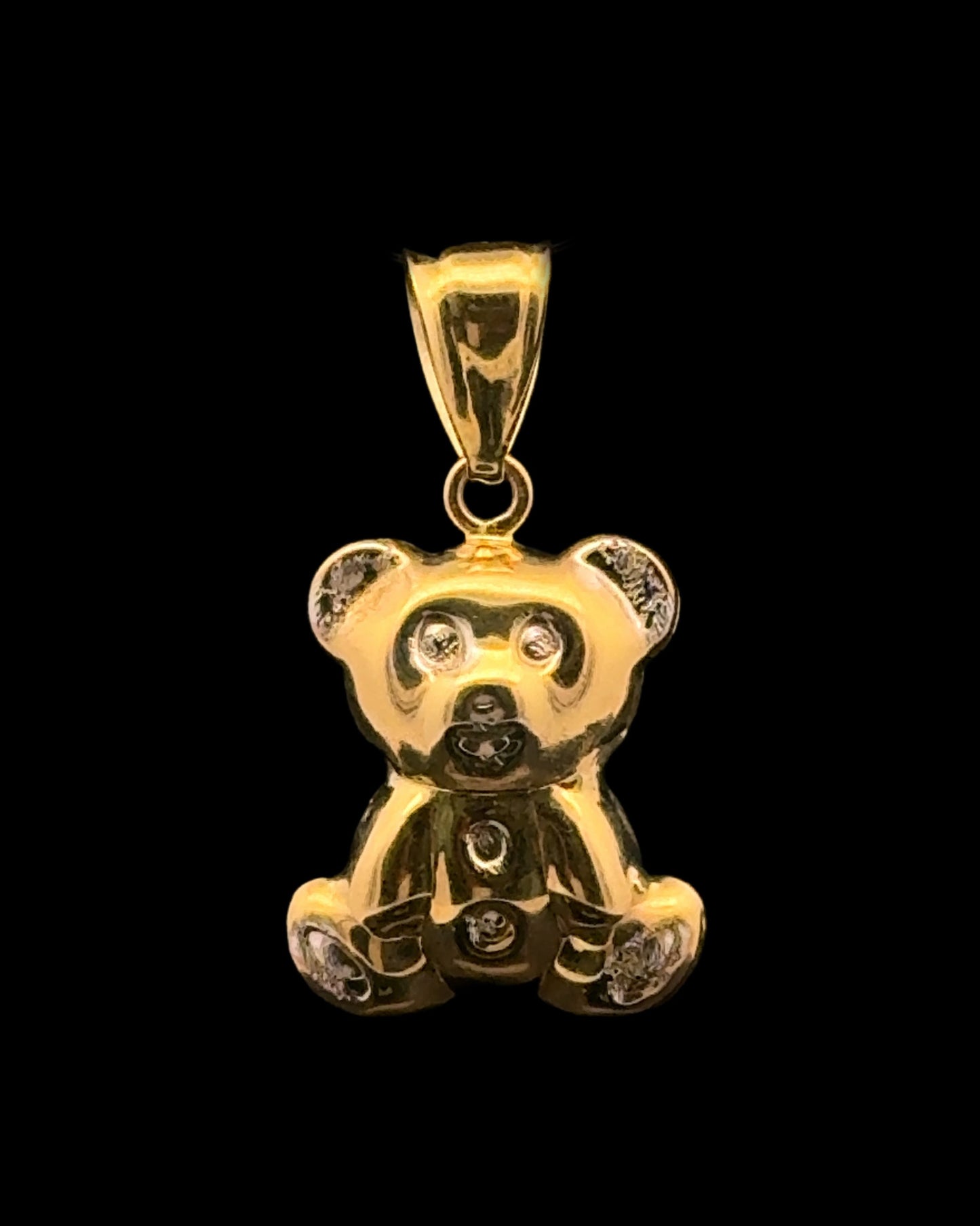 PENDANT OSO CZ 1.8GR 14K