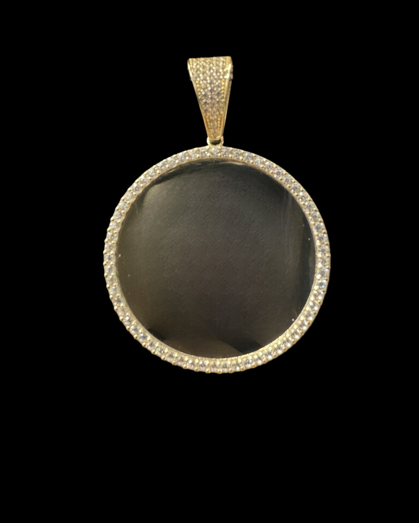 PENDANT PICTURE CZ 6.8GR 14K.
