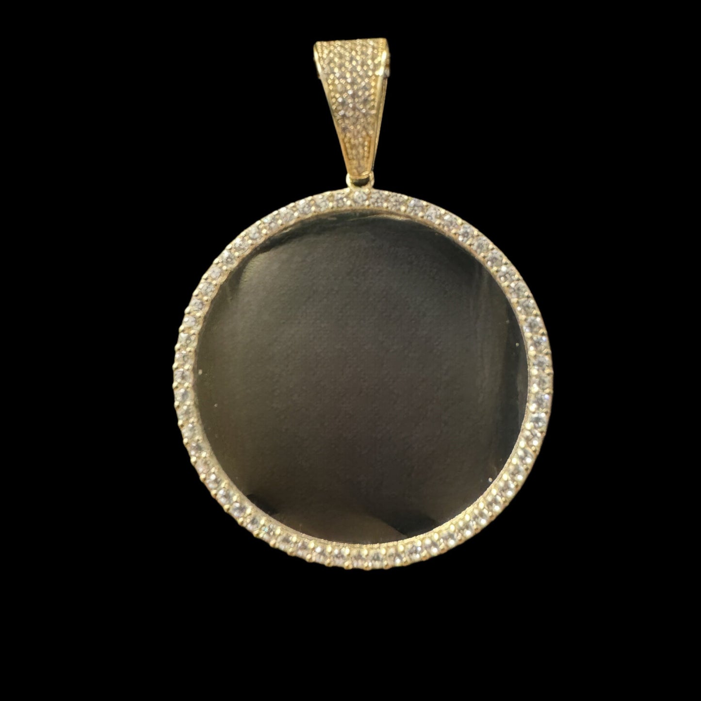 14K PENDANT PICTURE CZ (6.8GR)