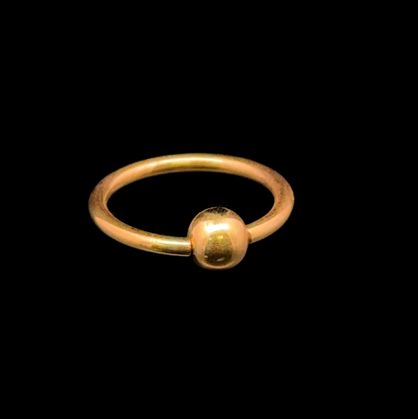 14K THICK RING PIERCING