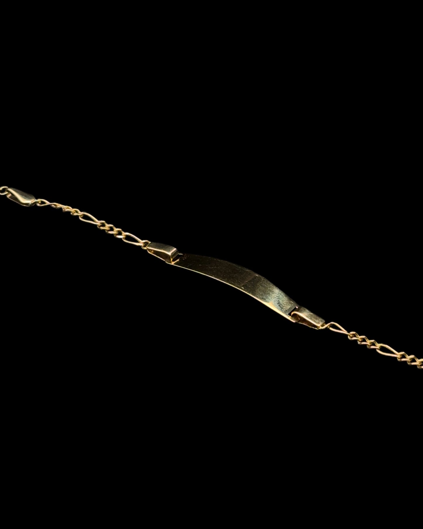 PULSERA ID BEBE 2.4GR 6.7MM 14K 5.5".