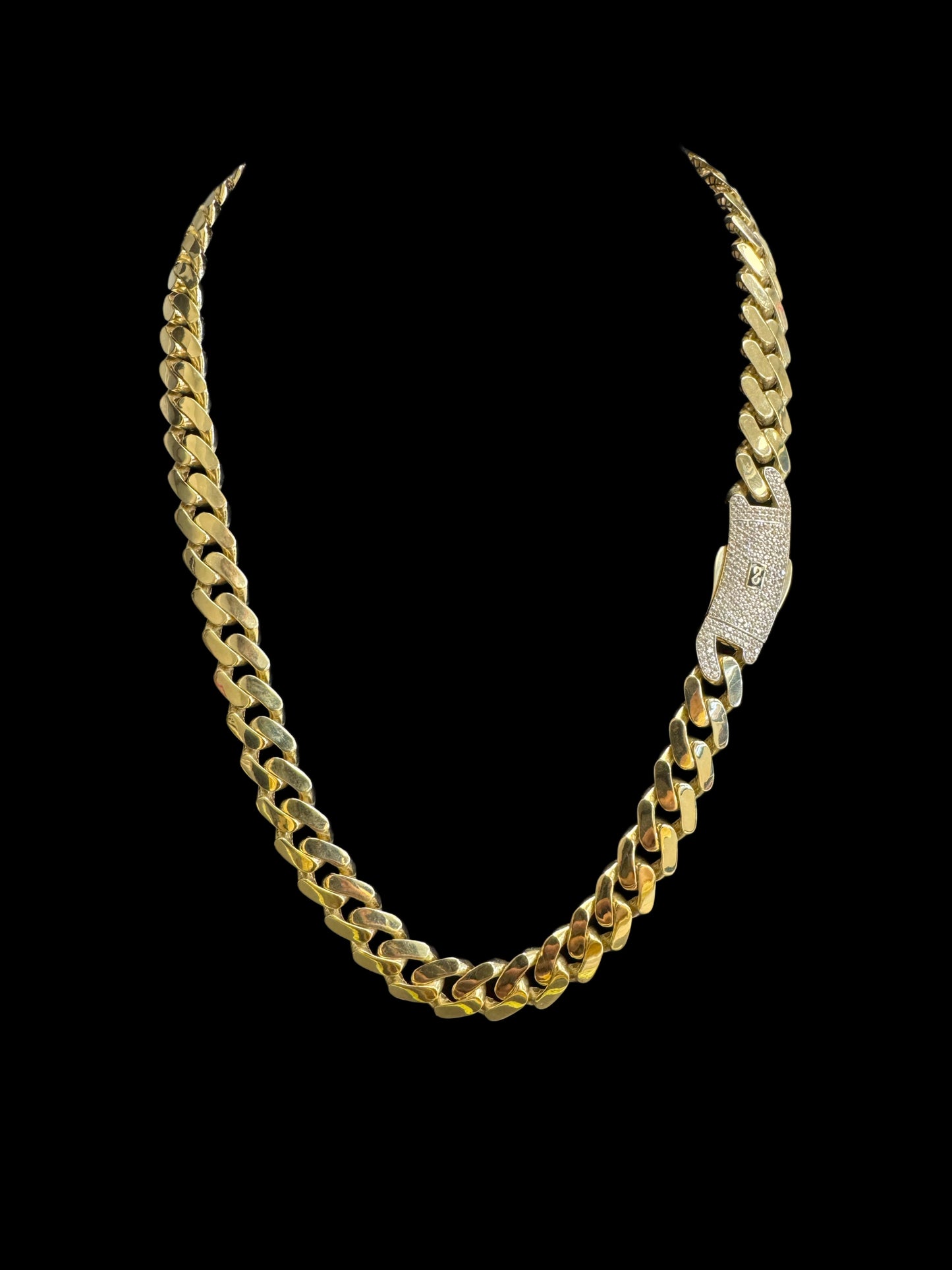 14K GOLD MONACI CHAIN (31.7GR 10.6MM 20")