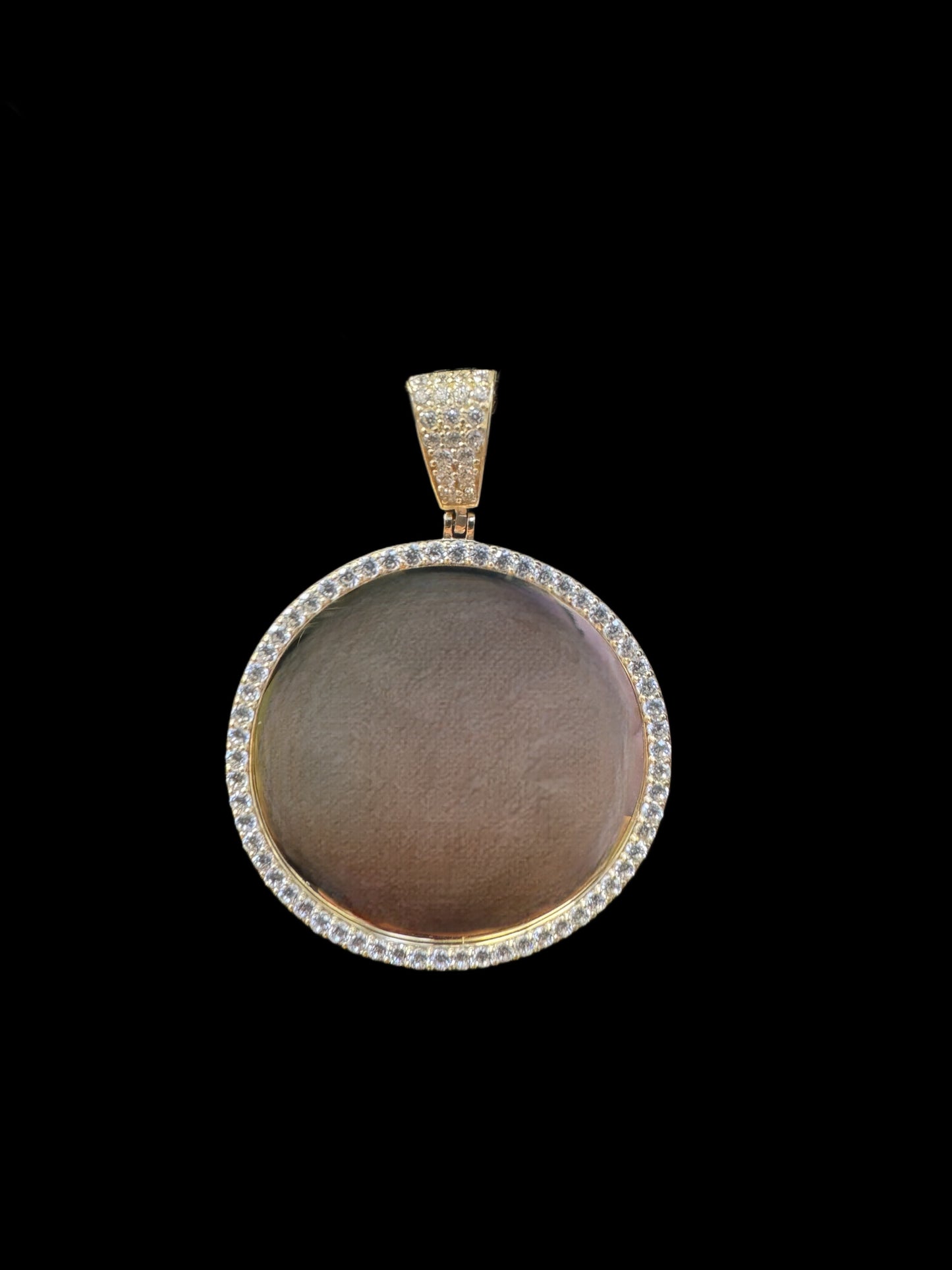 PICTURE PENDANT CZ 7GR 14K