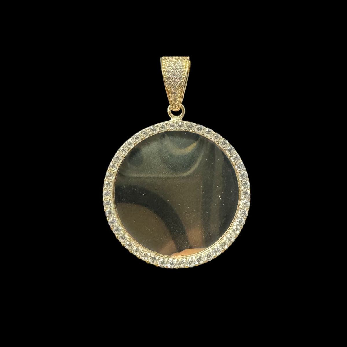 14K PICTURE PENDANT CZ (6.8GR)