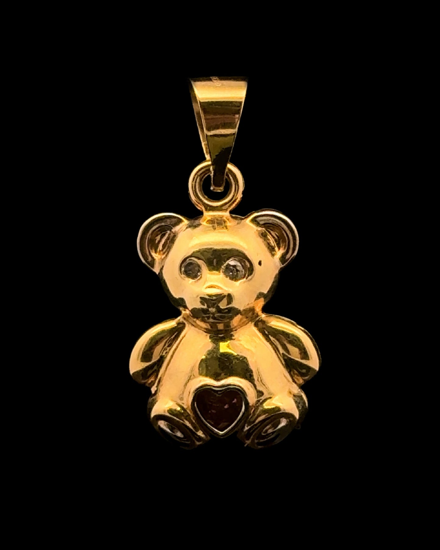 PENDANT OSO CZ 2.2GR 14K