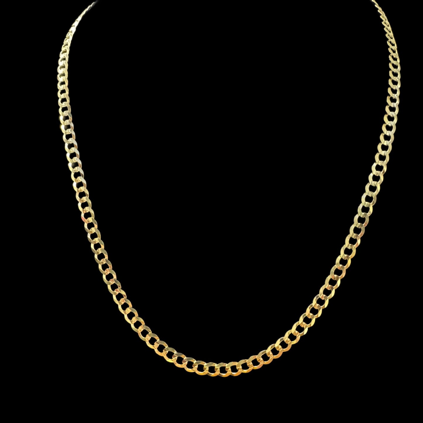 14K CLASSIC SOLID CUBAN CHAIN (12.4GR 5MM 20")