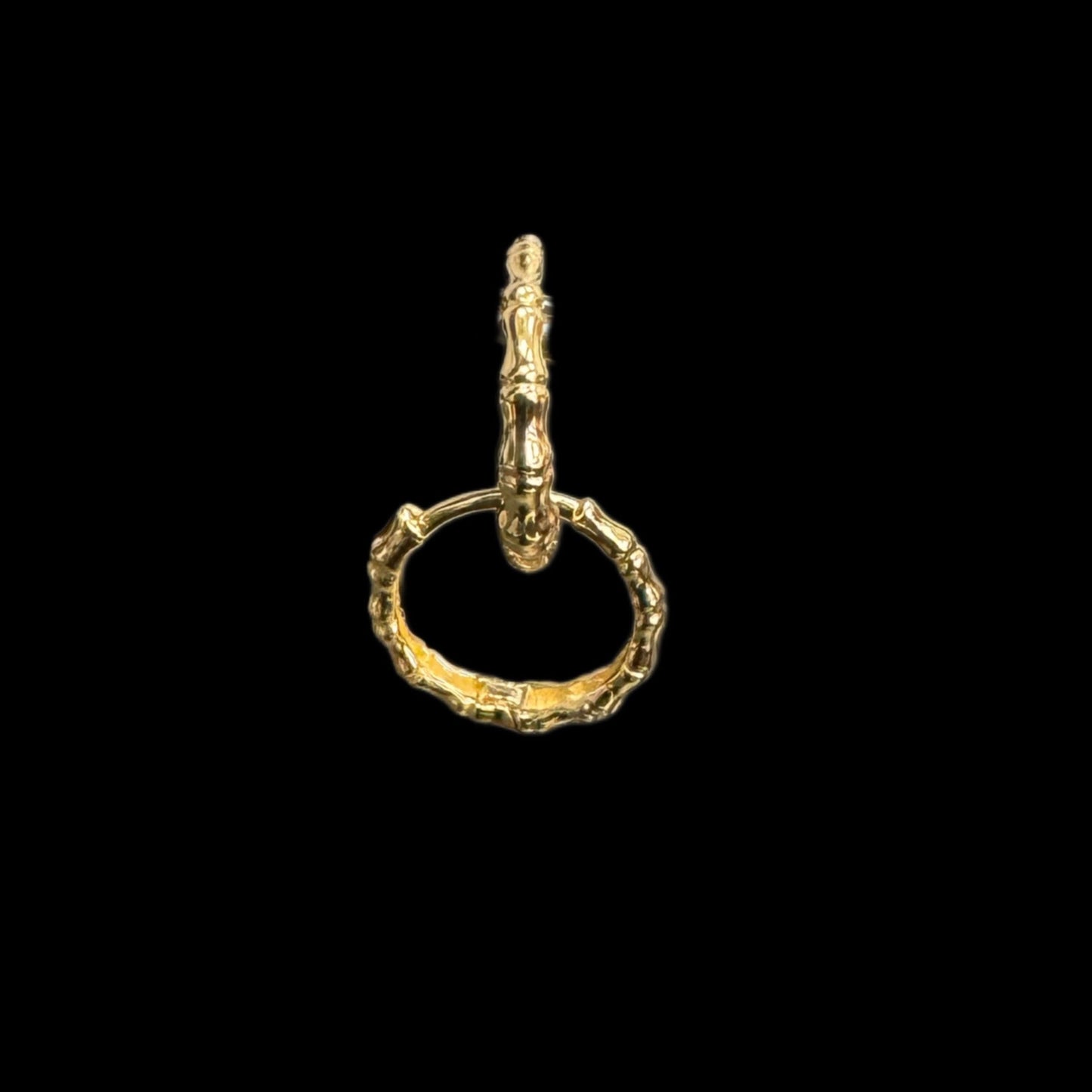 14K GOLD HUGGIES EARRINGS (1.3GR)