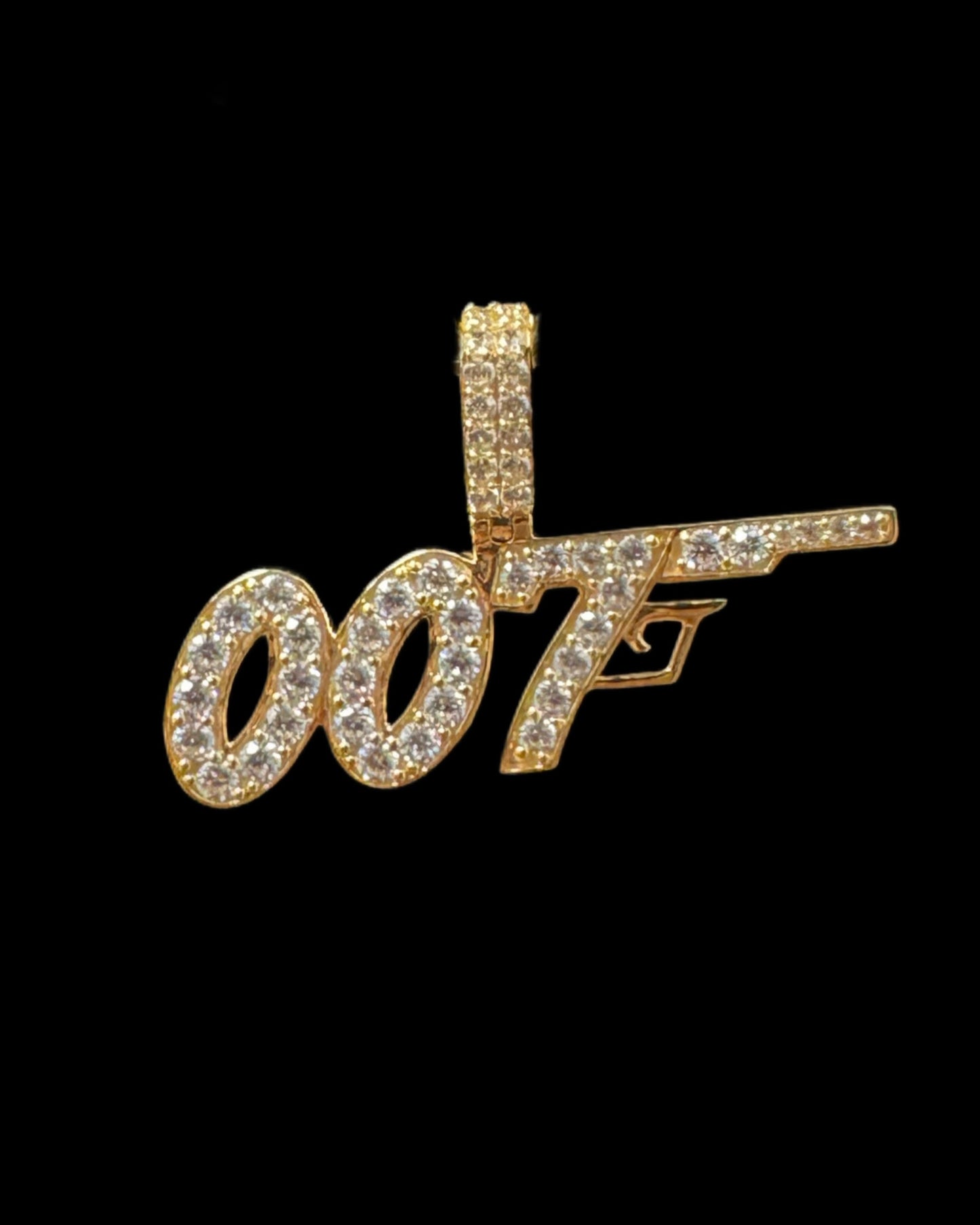 PENDANT 007 FULL CZ 4GR 14K