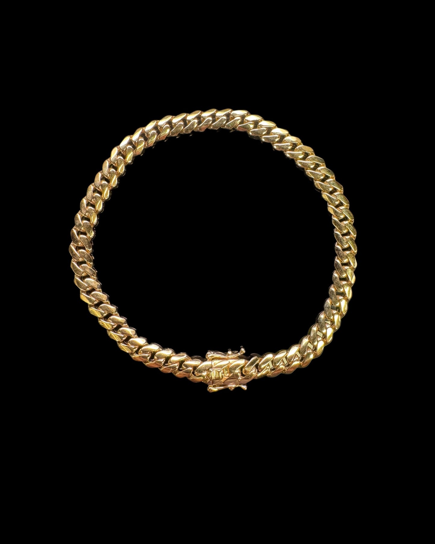 BRACELET MIAMI CUBAN SEMISOLIDO 11.4GR 6MM 8.5"