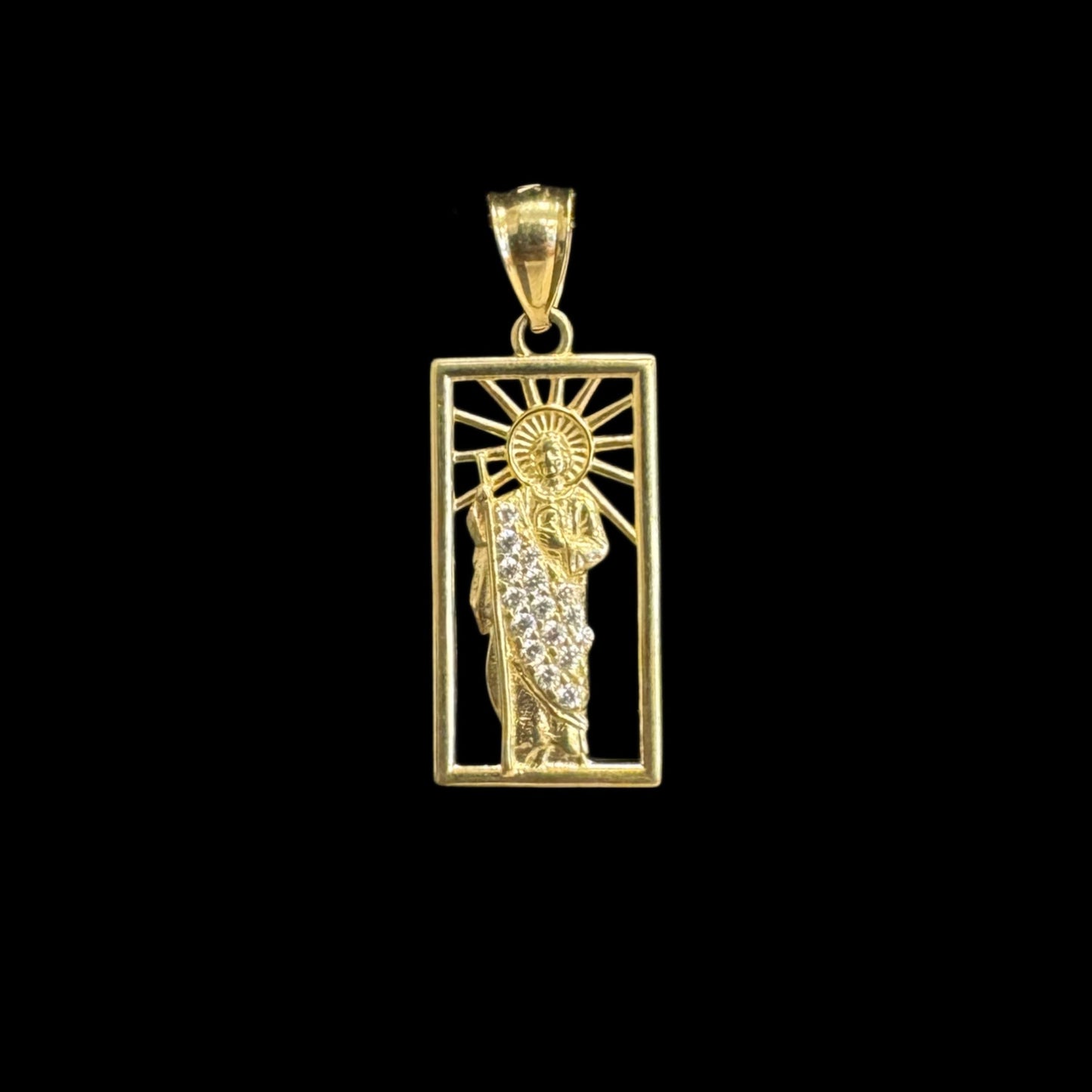 14K GOLD SAN JUDAS PENDANT (2.9GR)