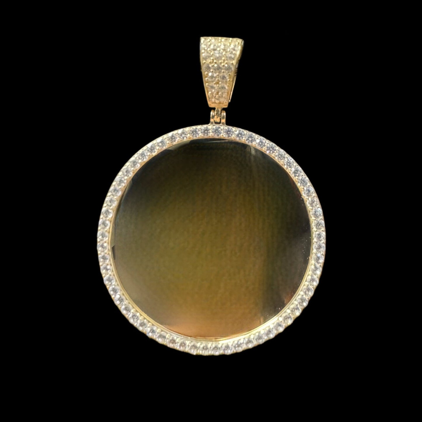 14K PICTURE PENDANT CZ (5.4GR)