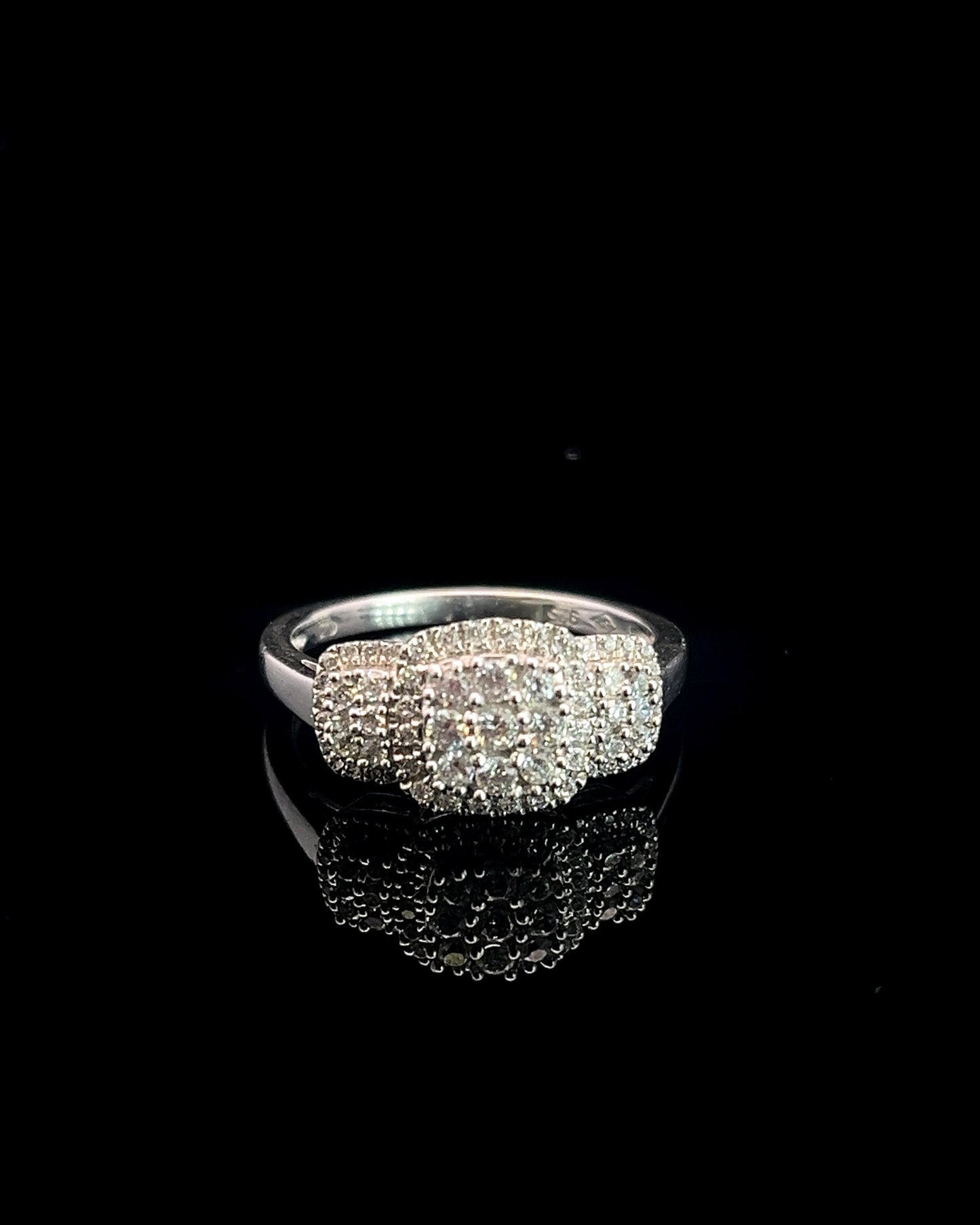 ANILLO COMPROMISO CZ 3.1GR 14K 7"