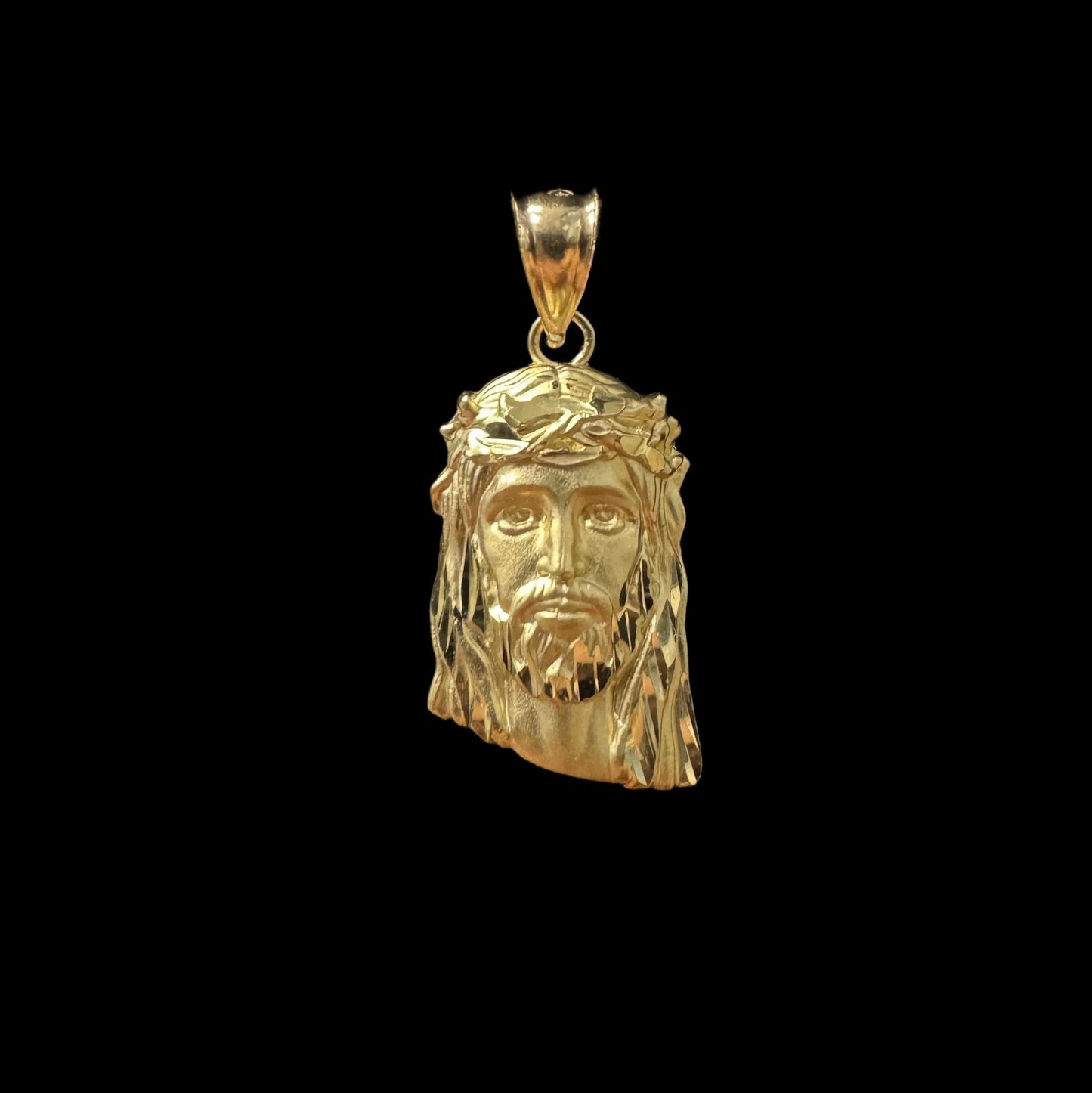 14K JESUS FACE PENDANT (2.7GR)