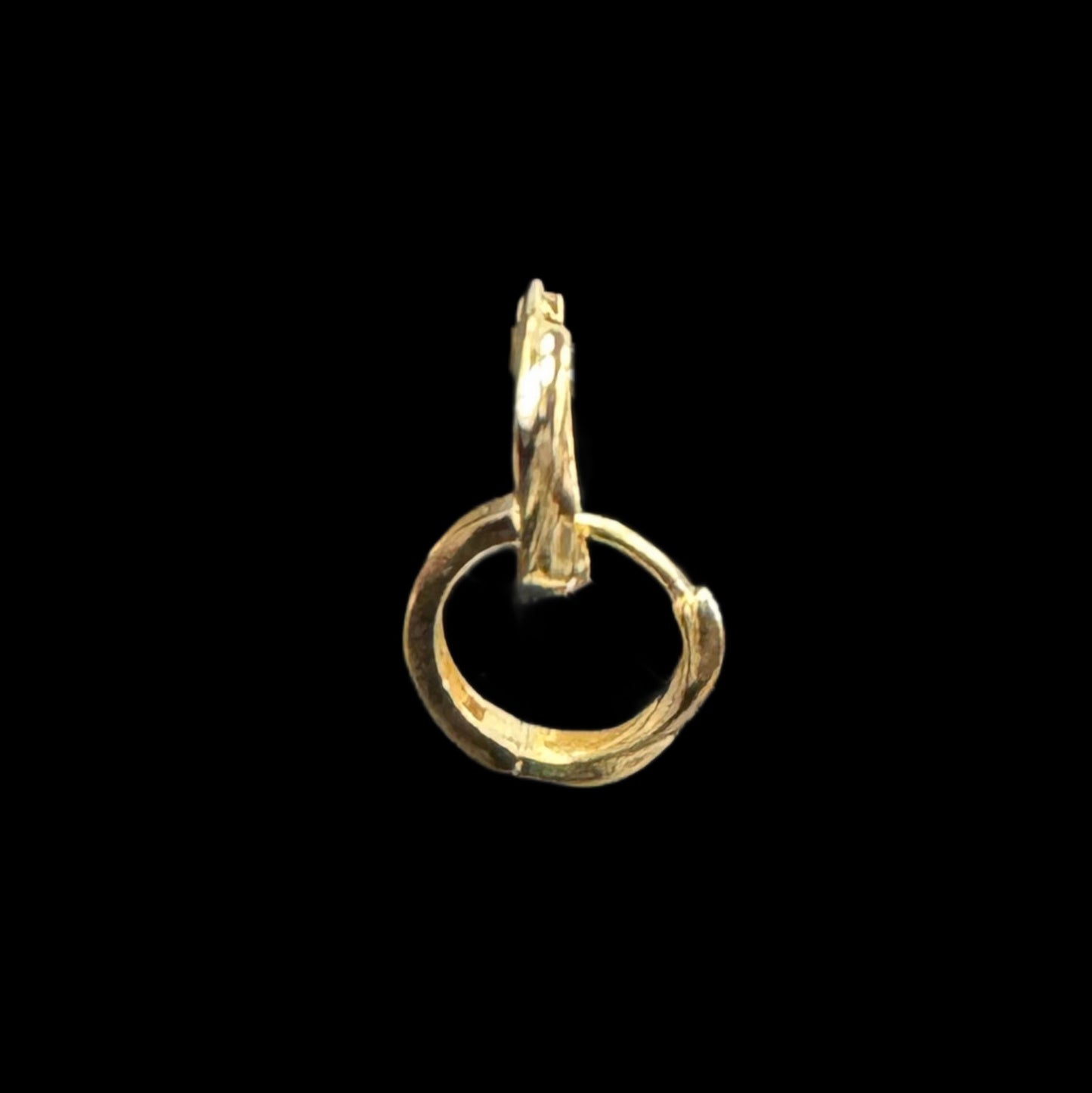 14K GOLD HUGGIES EARRINGS (1.4GR)