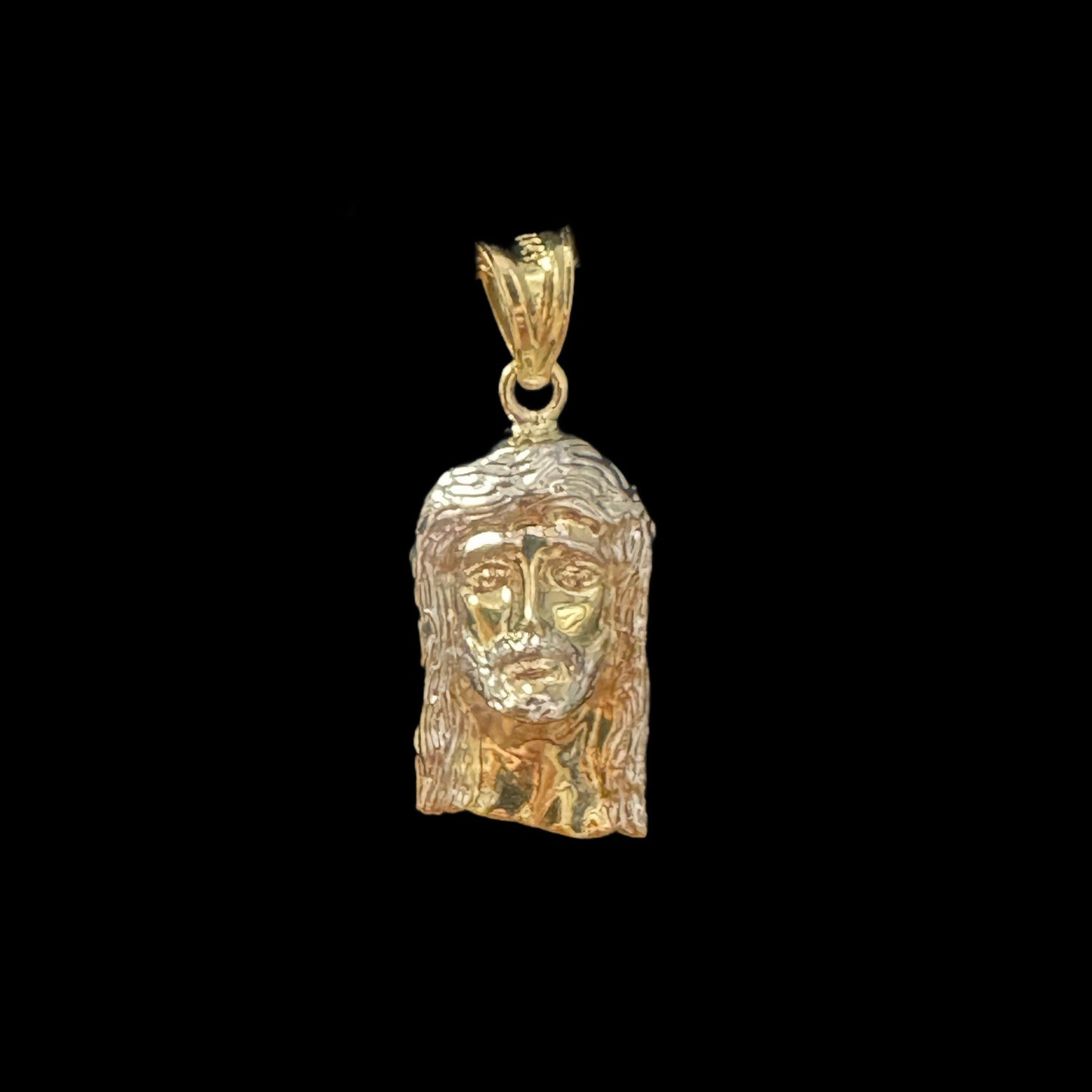 14K JESUS FACE PENDANT (1.6GR)