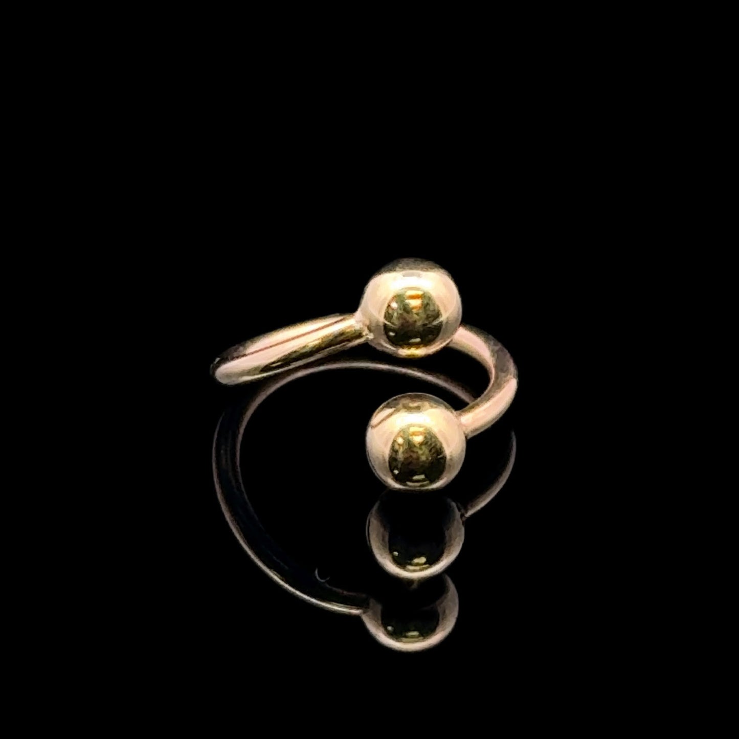 14K EAR PIERCING WRAPPED