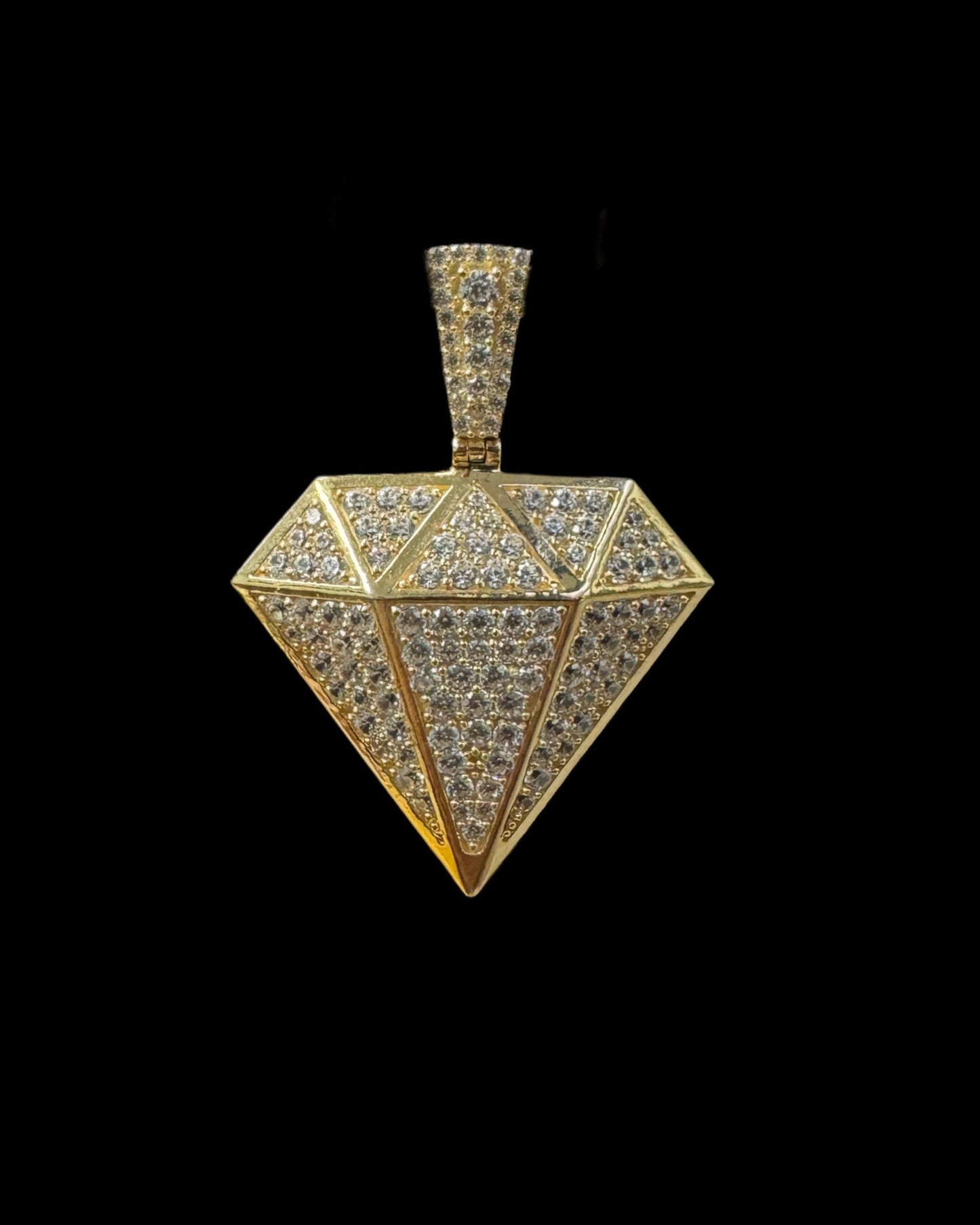 PENDANT DIAMANTE CZ 8.2GR 14K