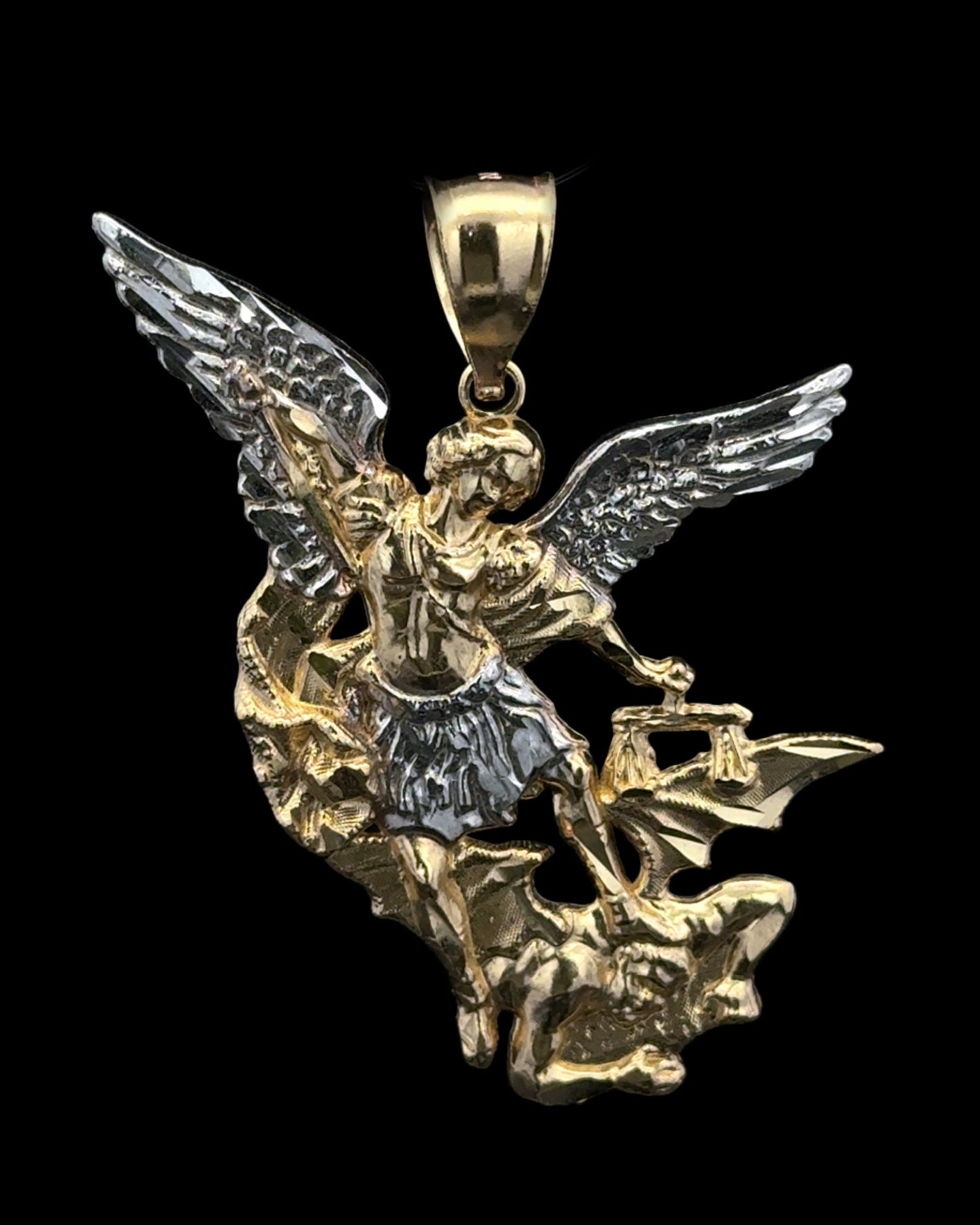 PENDANT ARCANGEL MEDIUM 6GR 14K