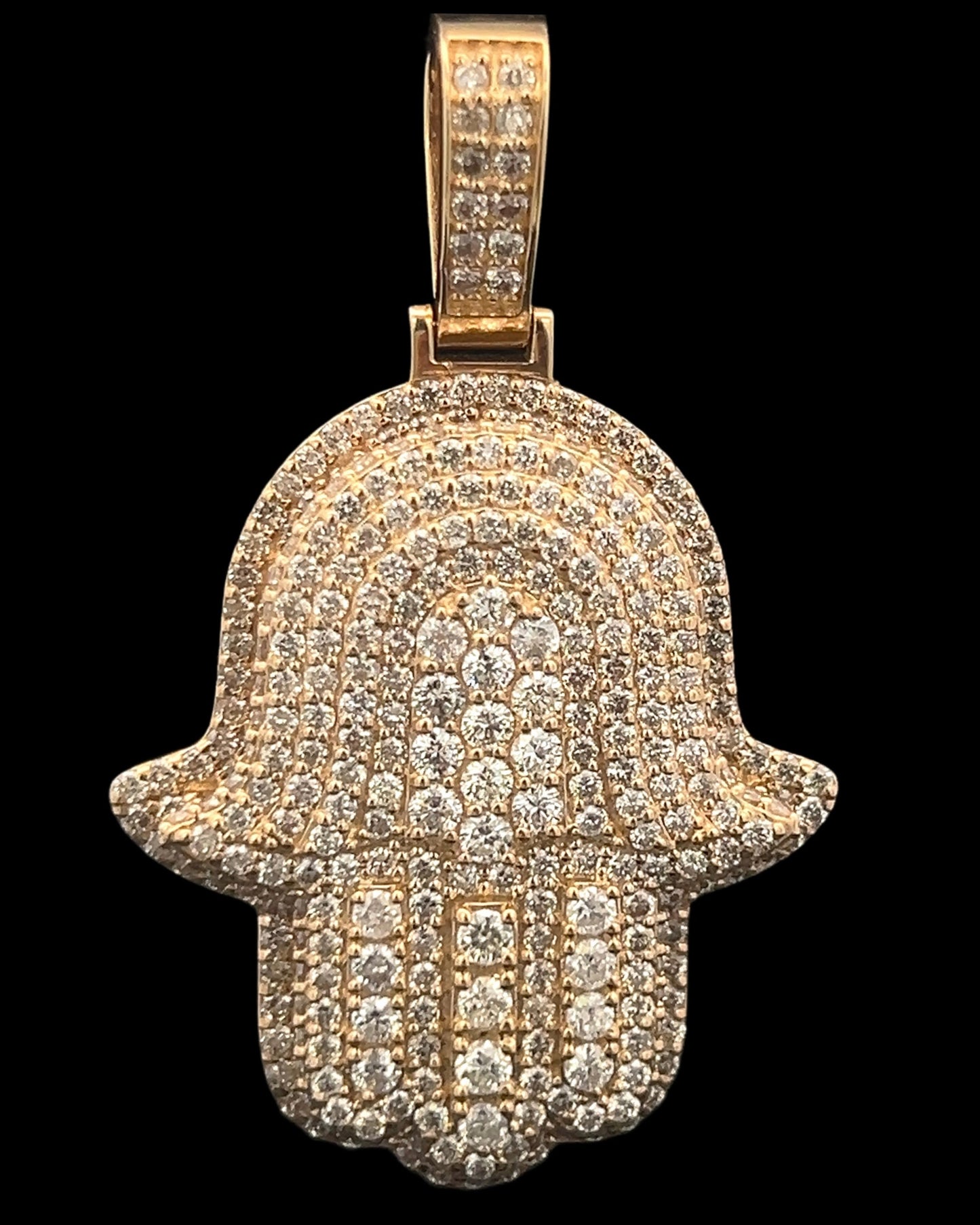 HAMSA DIAMANTES AMARILLO 10.5GR 14K