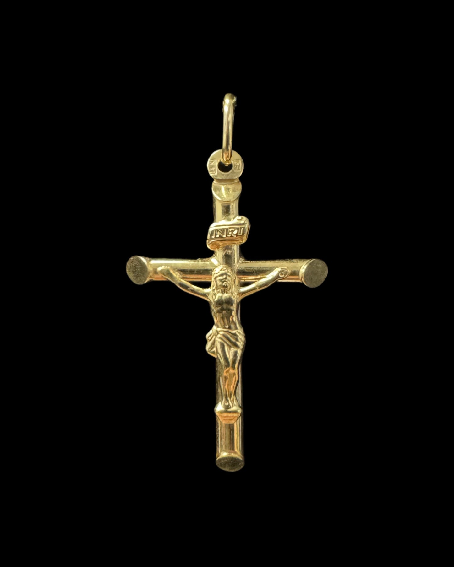 PENDANT CRUZ JESUS 1.9GR 14K
