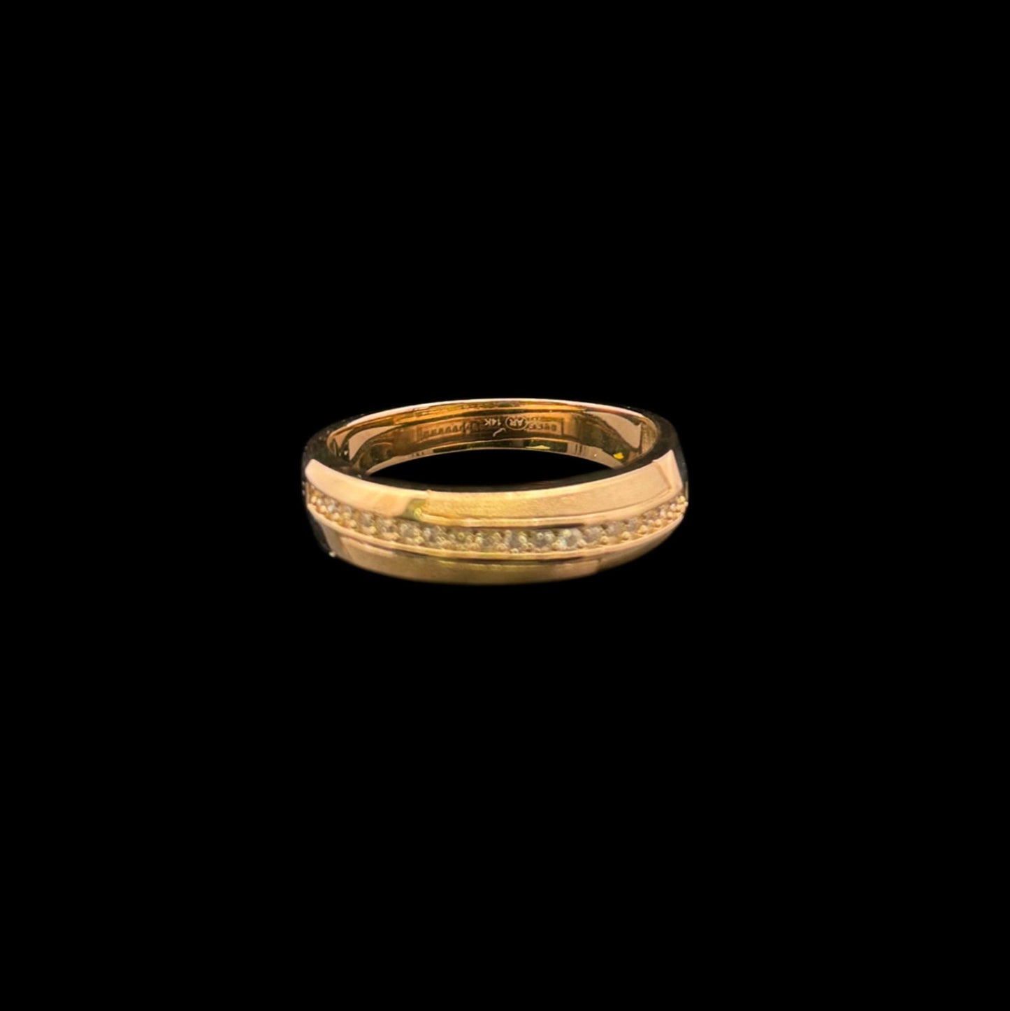 14K GOLD WEDDING RING (5.4GR 12")