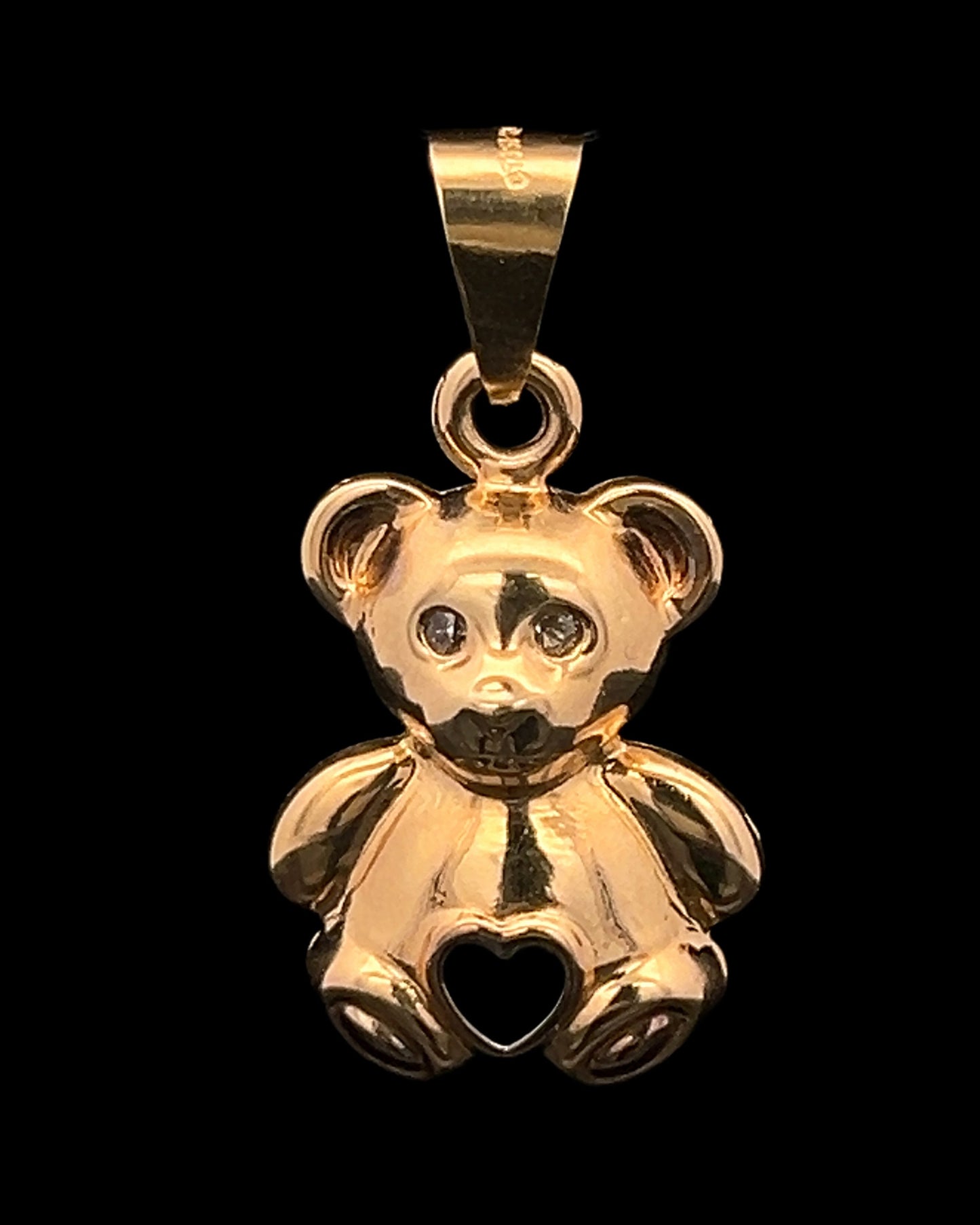 PENDANT OSO CZ 2.3GR 14K