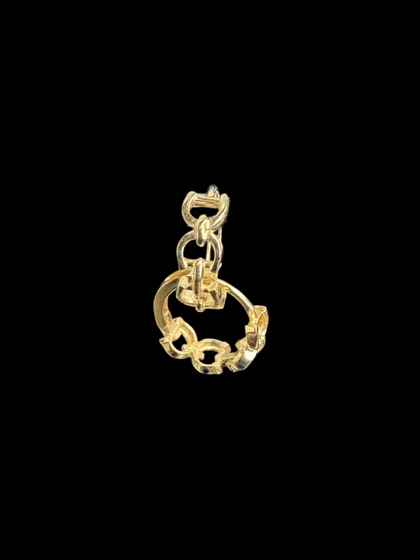 14K GOLD HUGGIES EARRINGS (1.6GR)