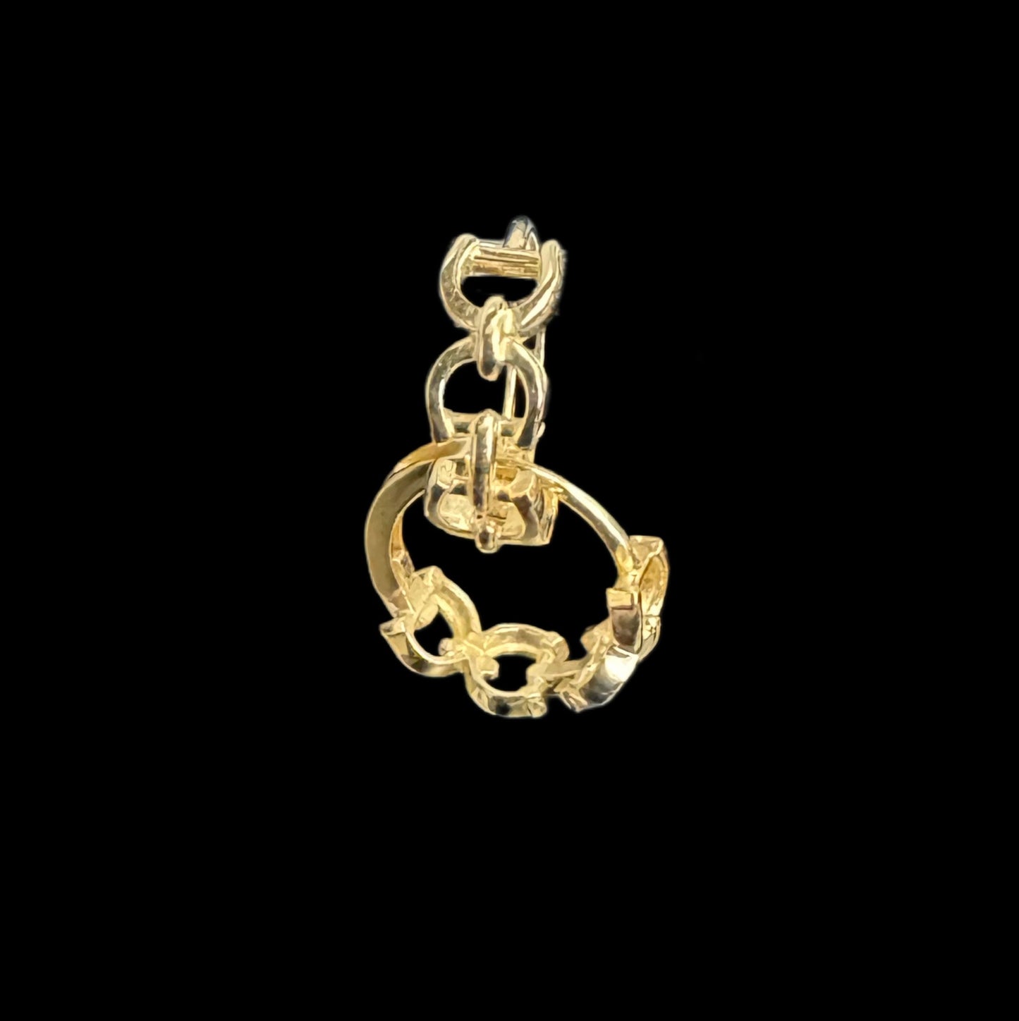 14K GOLD HUGGIES EARRINGS (1.6GR)