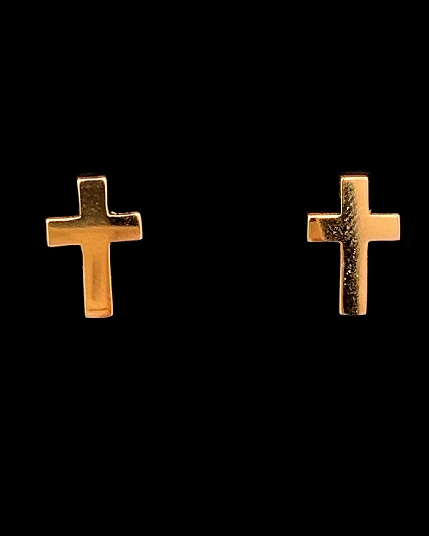 ARETES CRUZ 14K