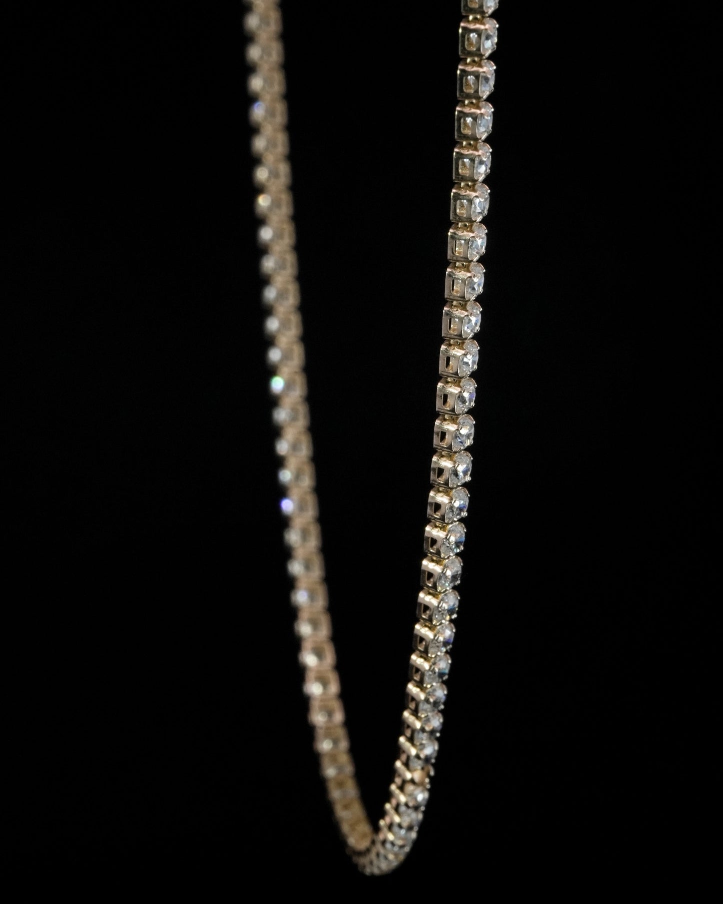 CADENA ZIRCONIA 1 FILA 5.6GR 2MM 14K 18"