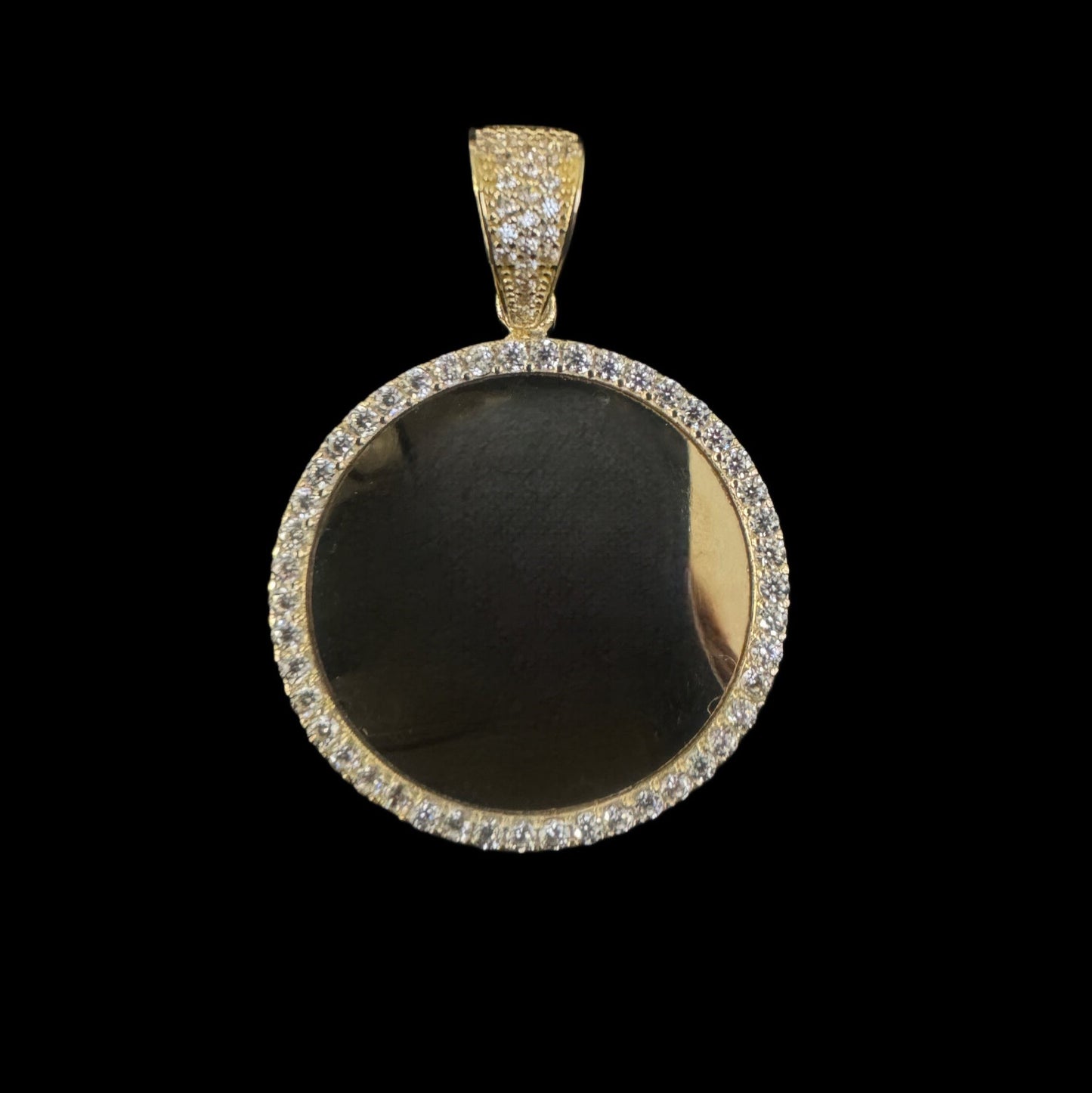 14K PICTURE PENDANT CZ (5.5GR)