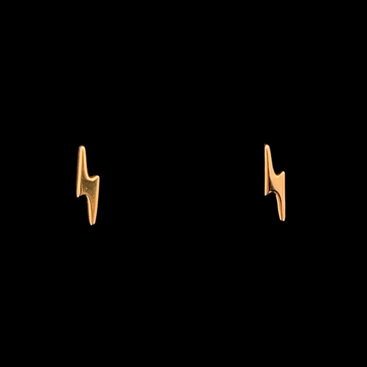 14K LIGHTNING EARRINGS