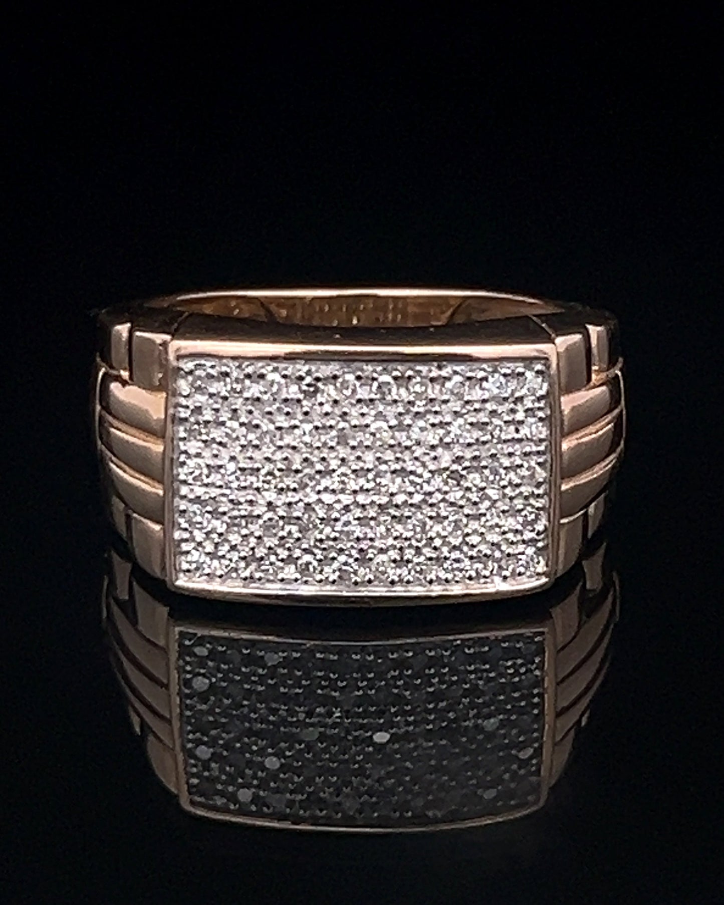 Yellow Gold Diamond Ring 1CT 10K