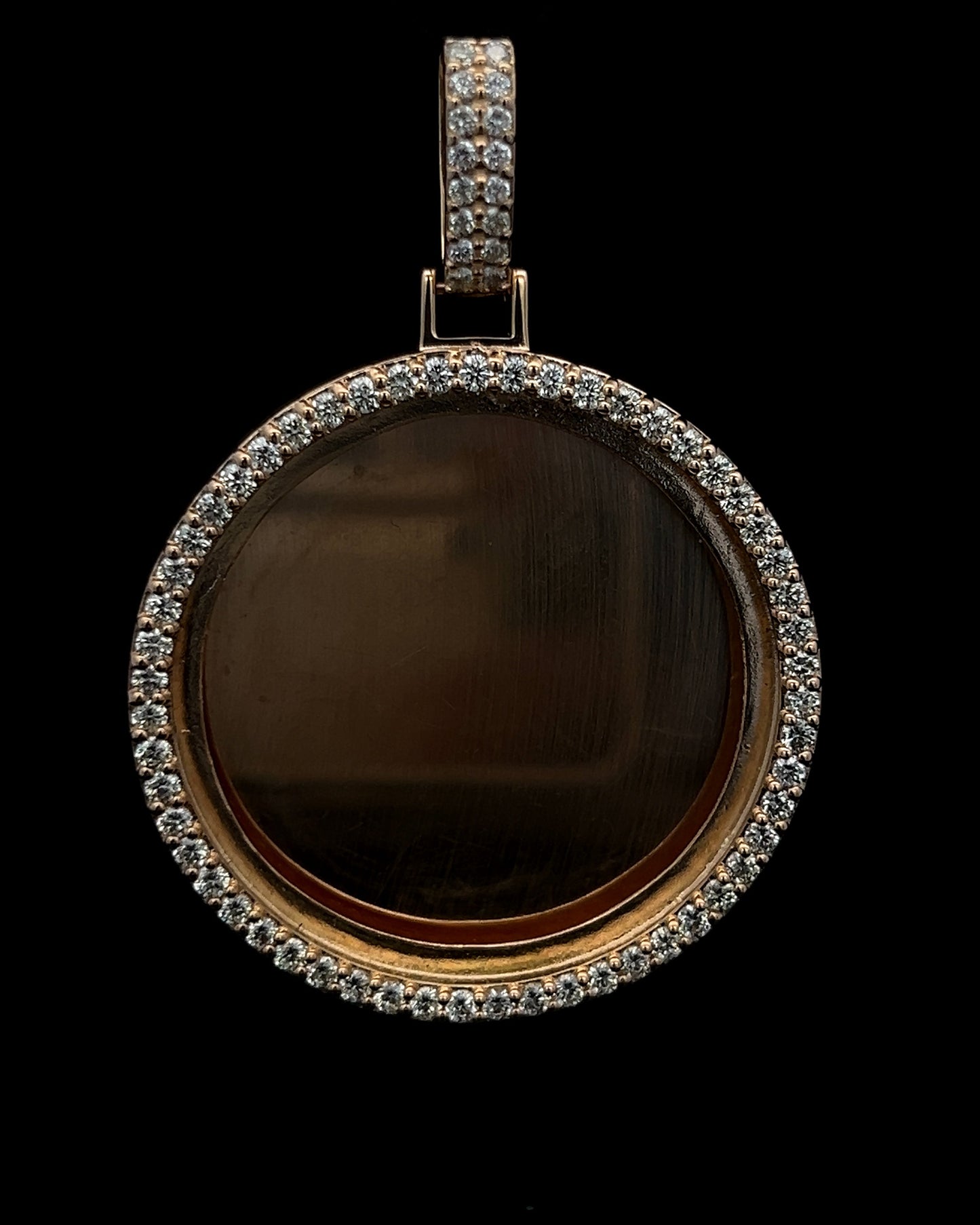 PICTURE PENDANT DIAMANTES 20.2GR 2.7CT 14K