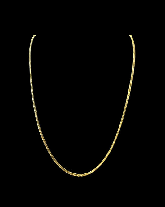 CADENA FRANCO HOLLOW 4GR 1.8MM 14K 22"
