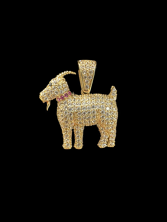 PENDANT CABRA FULL CZ 3.6GR 14K