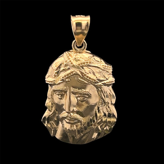 PENDANT CABEZA JESUS 3.6GR 14K