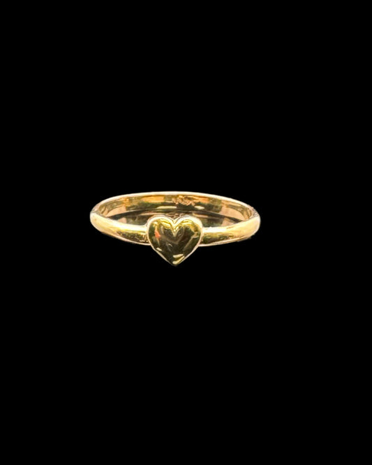 ANILLO CORAZON GOLD 1.7GR 14K 7.5"