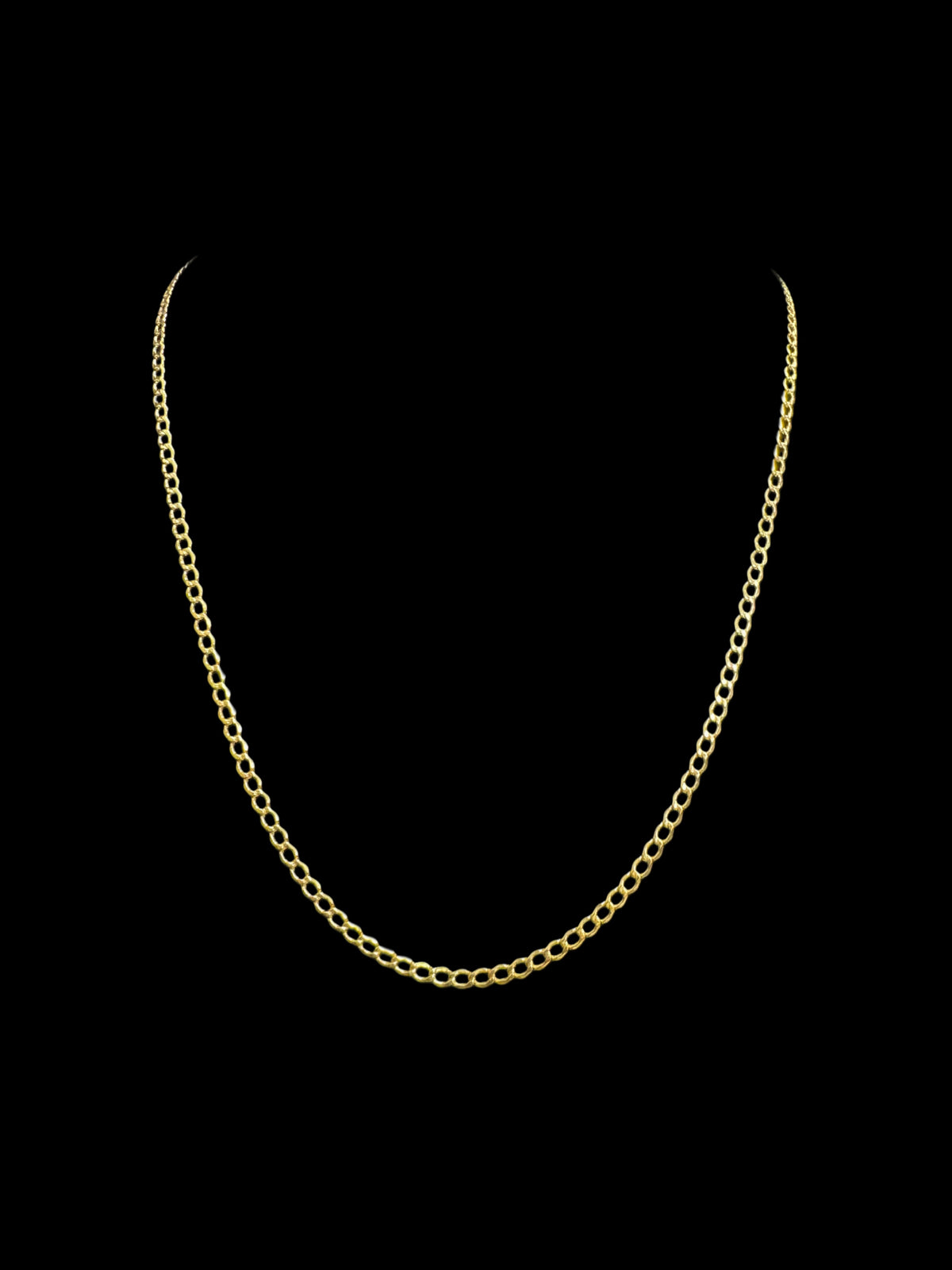 14K GOLD CUBAN CHAIN (1.7GR 2.5MM 18")