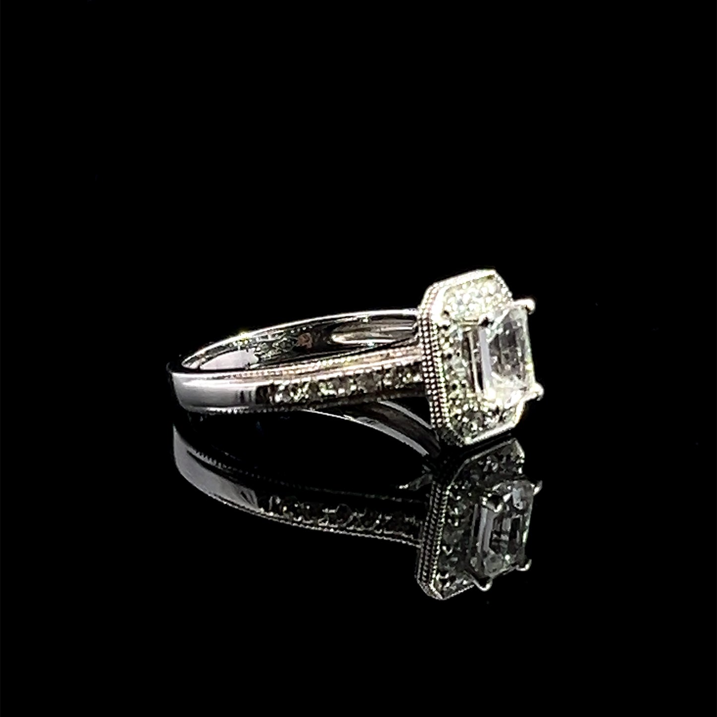 ANILLO COMPROMISO CZ 4.2GR 14K 7"